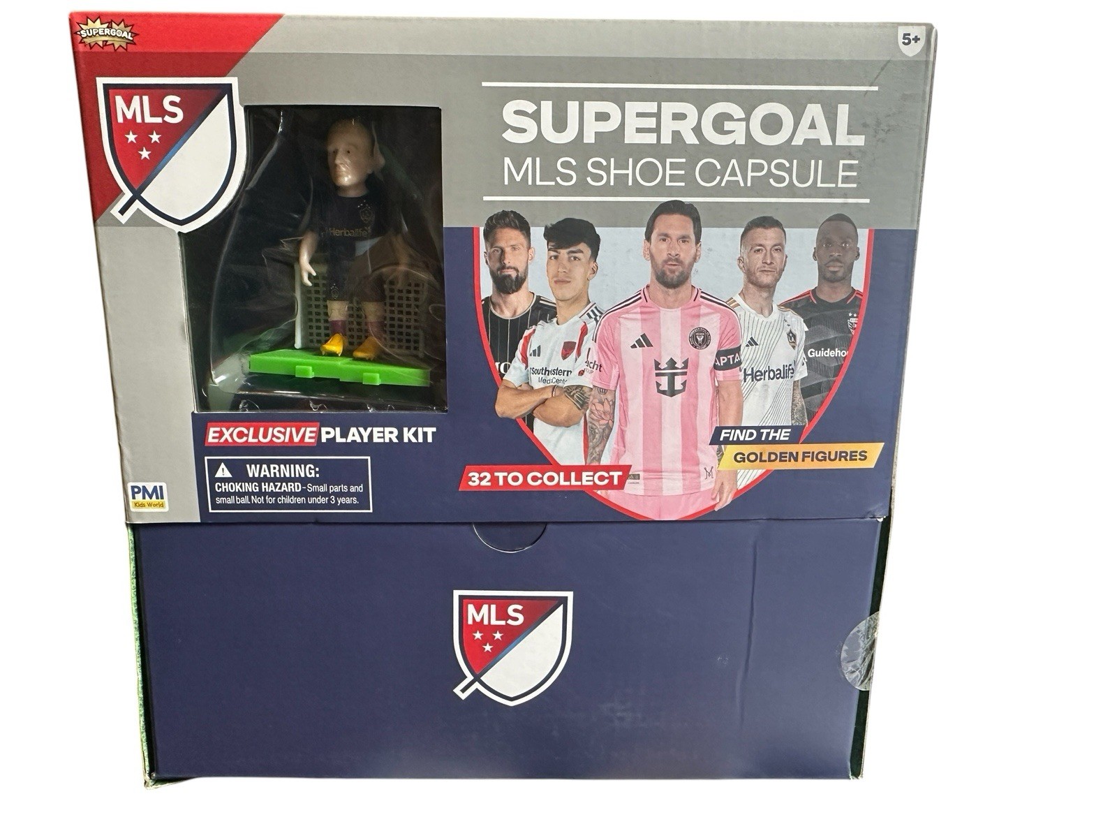 SUPERGOAL MLS SHOE CAPSULE ACTION FIGURE LOT OF 12 With Box RareFIGURES **NEW**