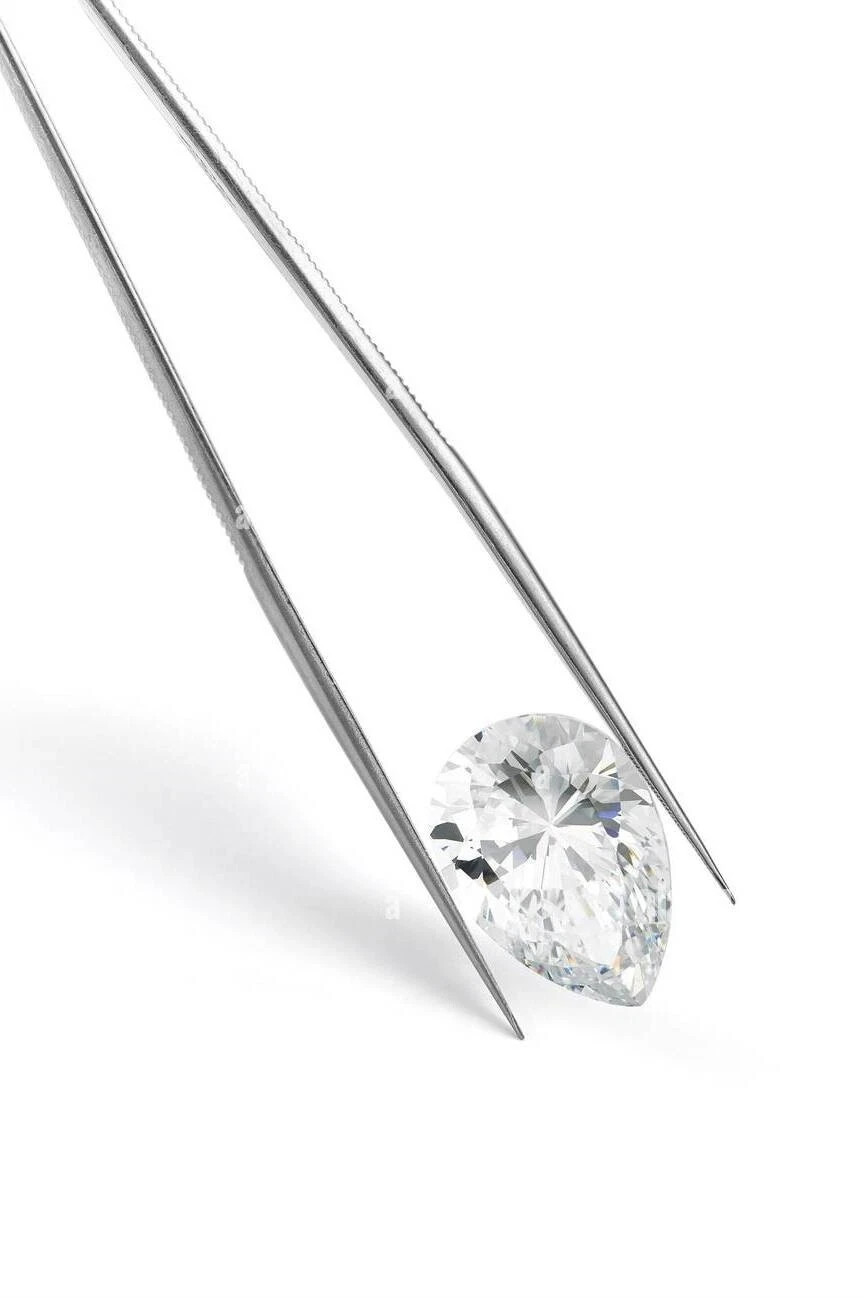 GIA Certified 1.00 ctw F Color VS1  Pear Shape Natural Loose Real Diamond 3