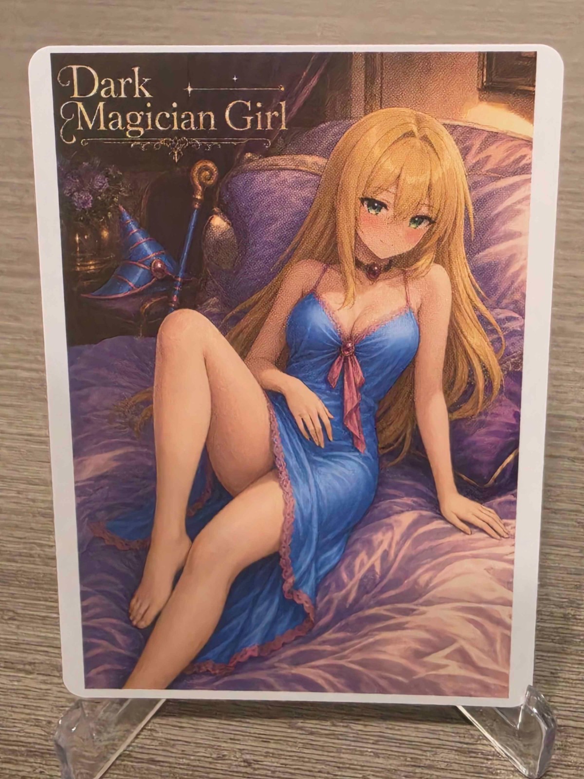 Dark Magician Girl Yugioh Nightgown Card Custom Neko Nevi Series