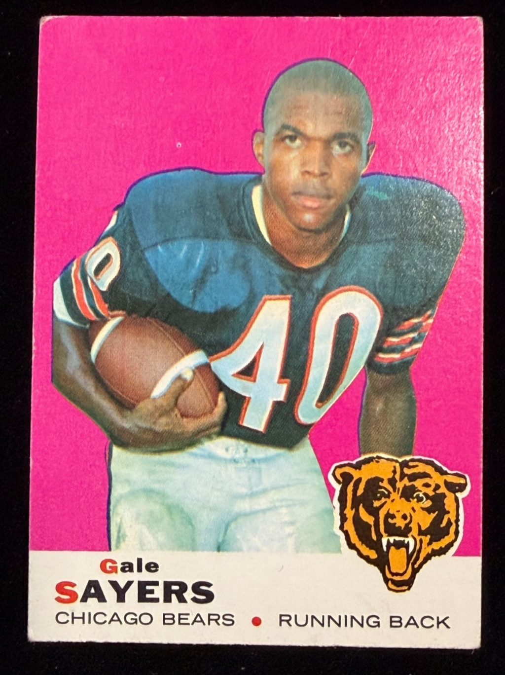 1969 Topps Set-Break # 51 Gale Sayers Trading Card - Item #921-1 1969 Topps Set-Break # 51 Gale Sayers Trading Card - Item #921-1
