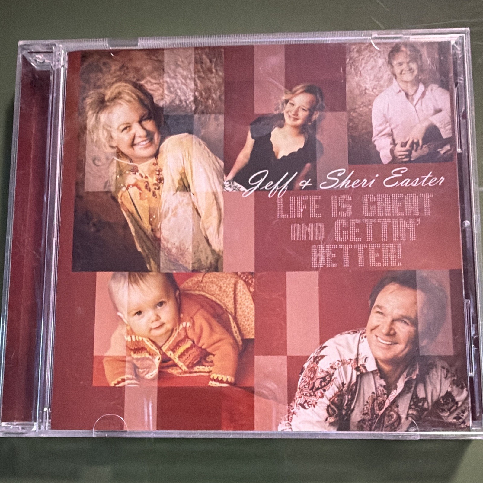 Jeff & Sheri Easter - Life Is Great and Gettin\' Better CD 2007 Daywind Jewel Jeff & Sheri Easter - Life Is Great and Gettin\' Better CD 2007 Daywind Jewel