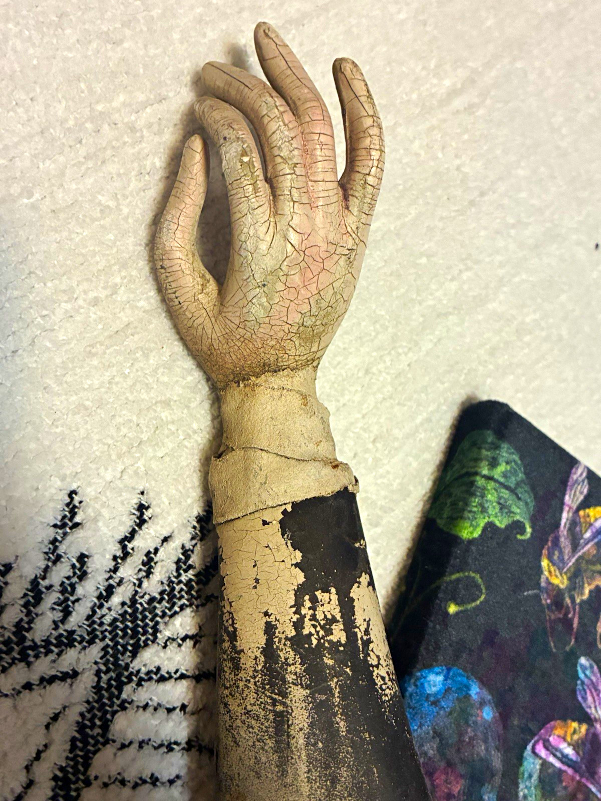Vintage Mannequin Hand /Haunted Oddity/Display piece. Buy At your own risk