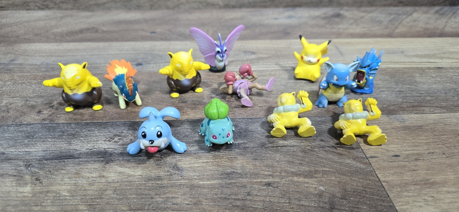 Vintage Pokémon Tomy Figures Lot 12 Figures Pikachu Bulbasaur etc Vintage Pokémon Tomy Figures Lot 12 Figures Pikachu Bulbasaur etc
