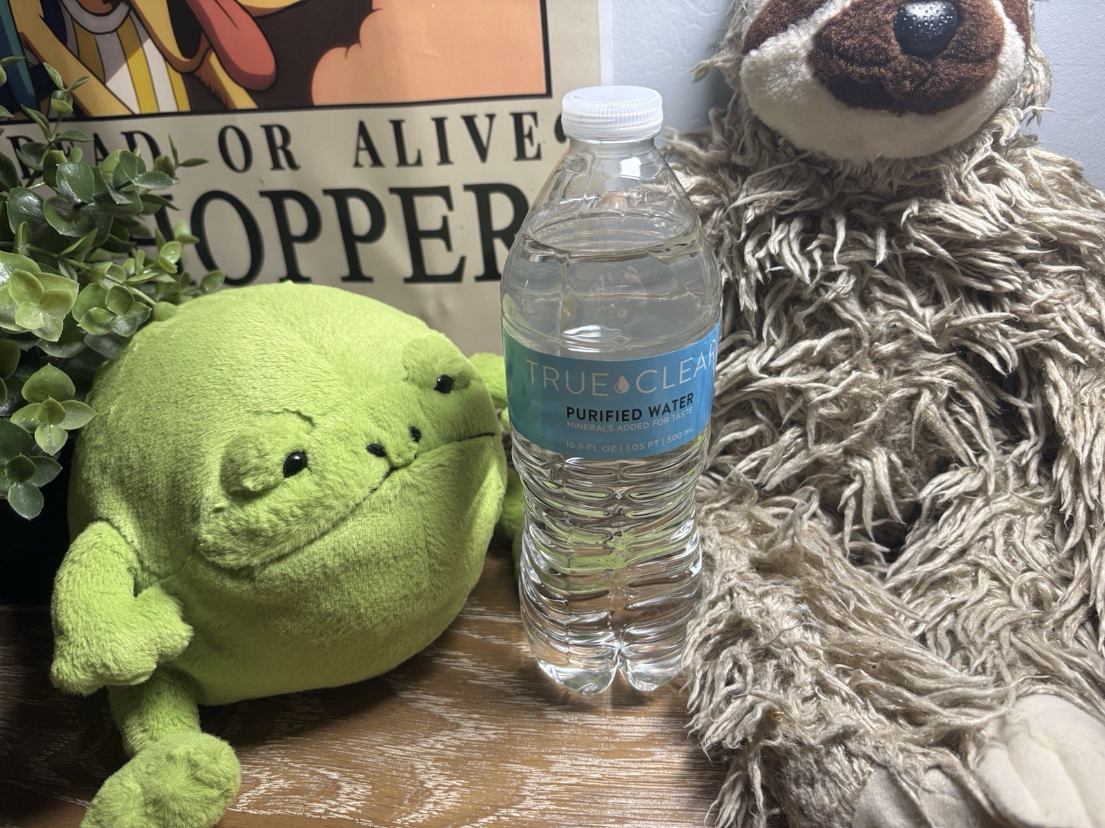 Water Bottle, You Can Drink It And The Water Is Pretty Clear. Cap Is included