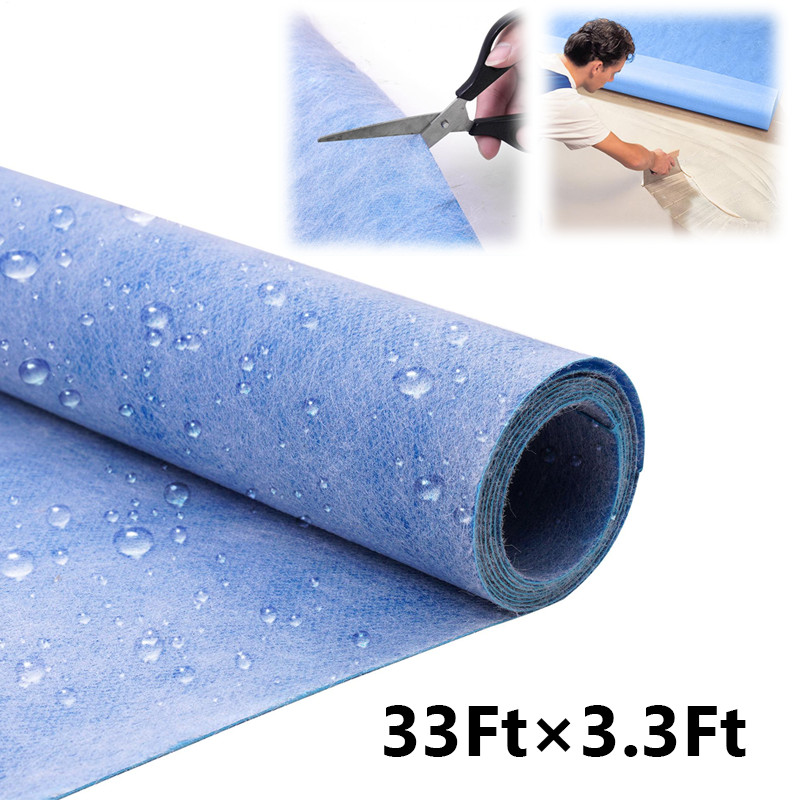 Waterproofing Membrane for Shower 33ft×3.3ft (325 Sq Ft) Bathroom Shower Wall