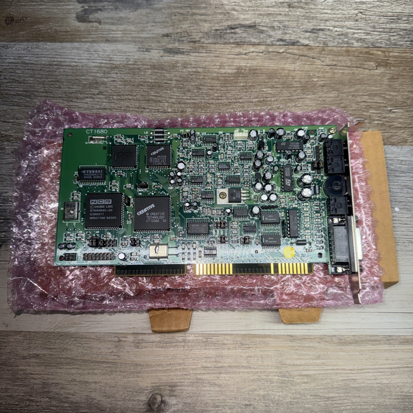 Creative Labs Sound Blaster Pro 2 CT1680 ISA Sound Card TC 1992 Creative Labs Sound Blaster Pro 2 CT1680 ISA Sound Card TC 1992
