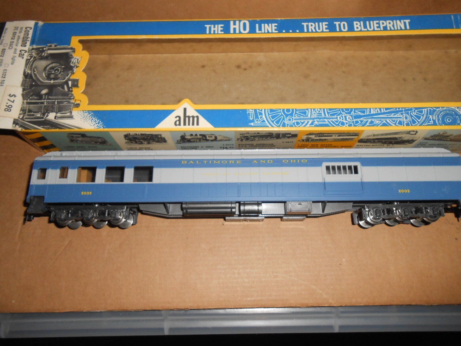 HO Scale AHM/Rivarossi, IHC Passenger cars in box.  Buyers choice.
