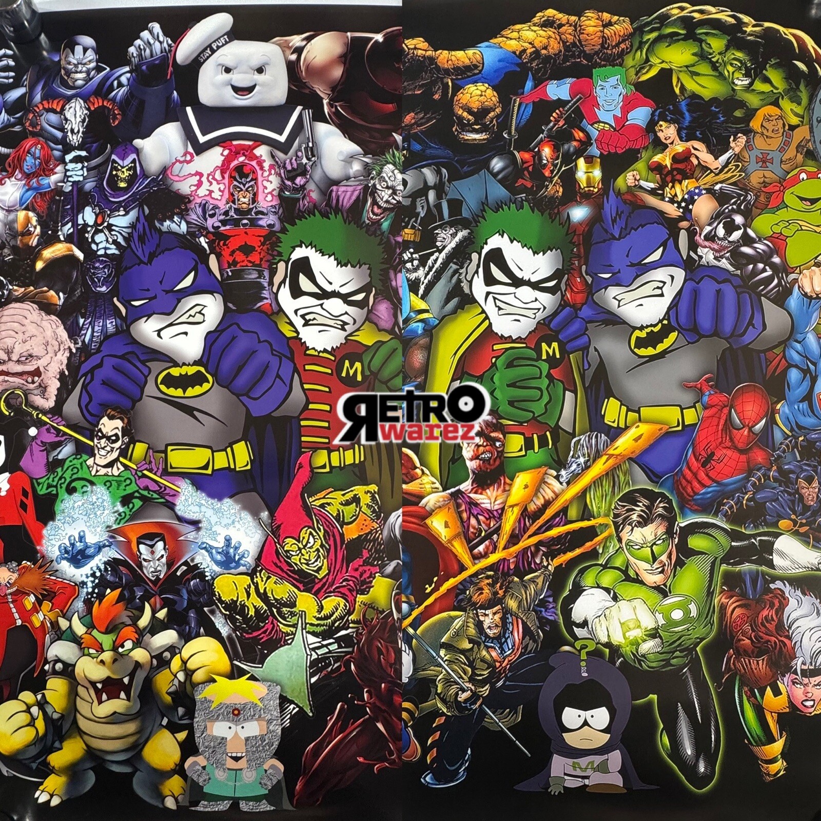 Twiztid Super Villains & Heroes Poster Set 18x24” Lot marvel dc comics juggalo