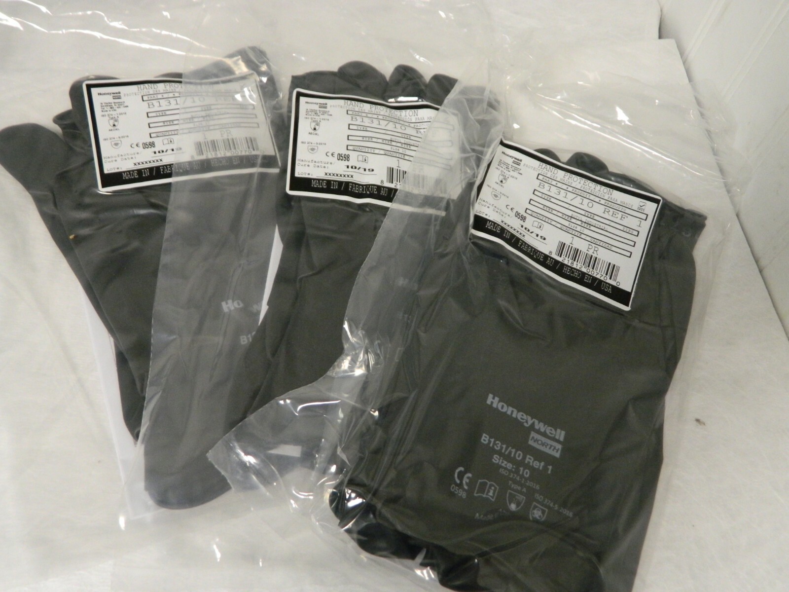 Honeywell Butyl Chemical Resistant Gloves XL (10) 11