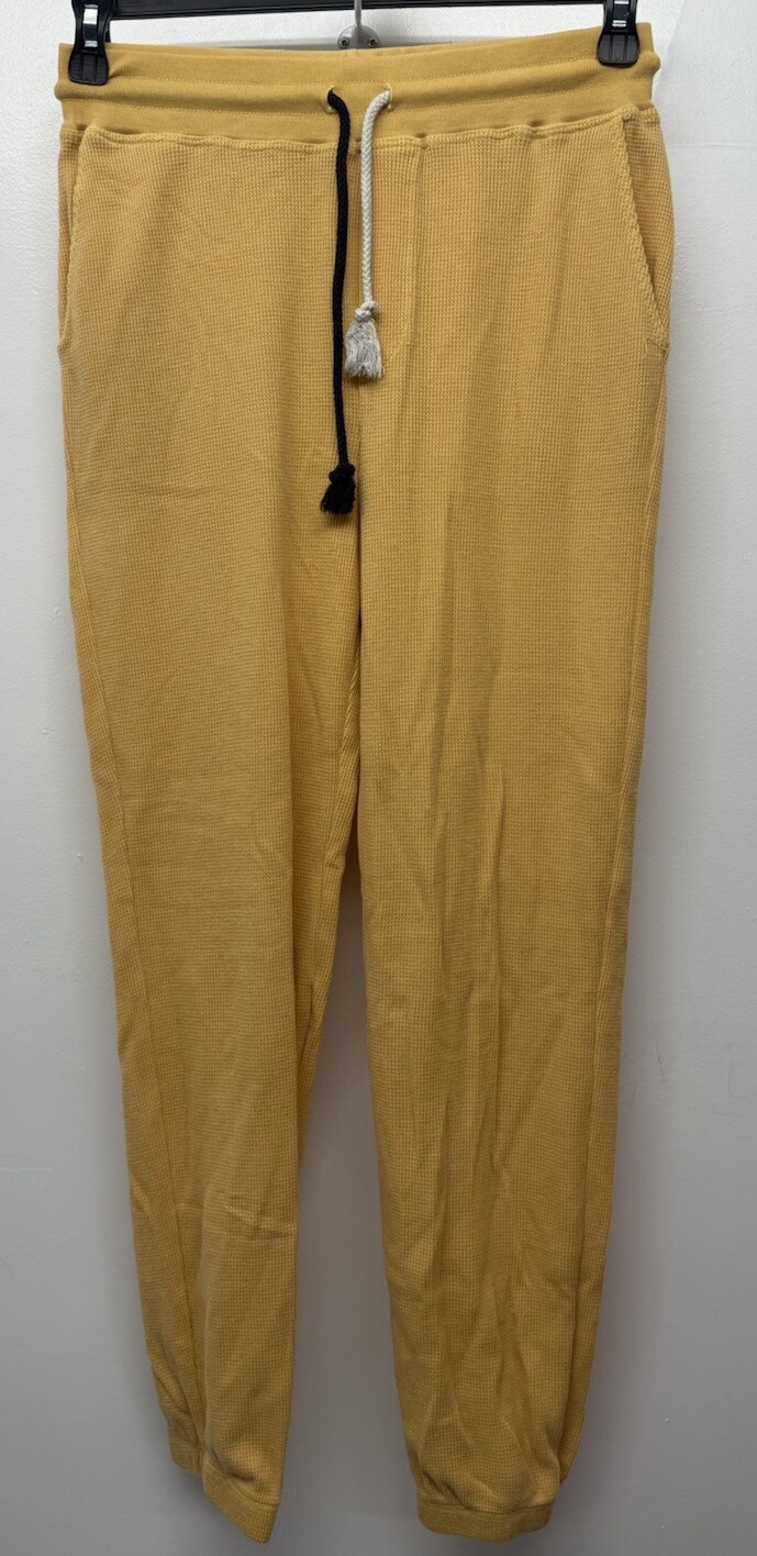 New Sundry Waffle Knit Jogger Mustard Size 1 Small (4-6) #19