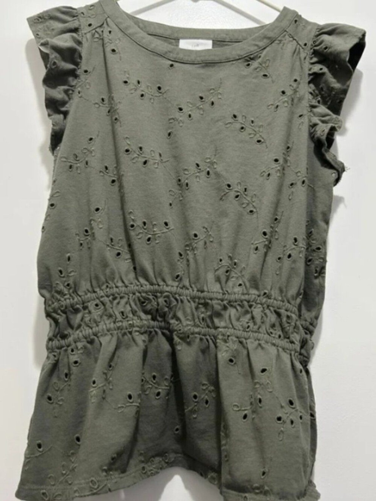 J. Jill Green Embroidered Blouse Size Small J. Jill Green Embroidered Blouse Size Small