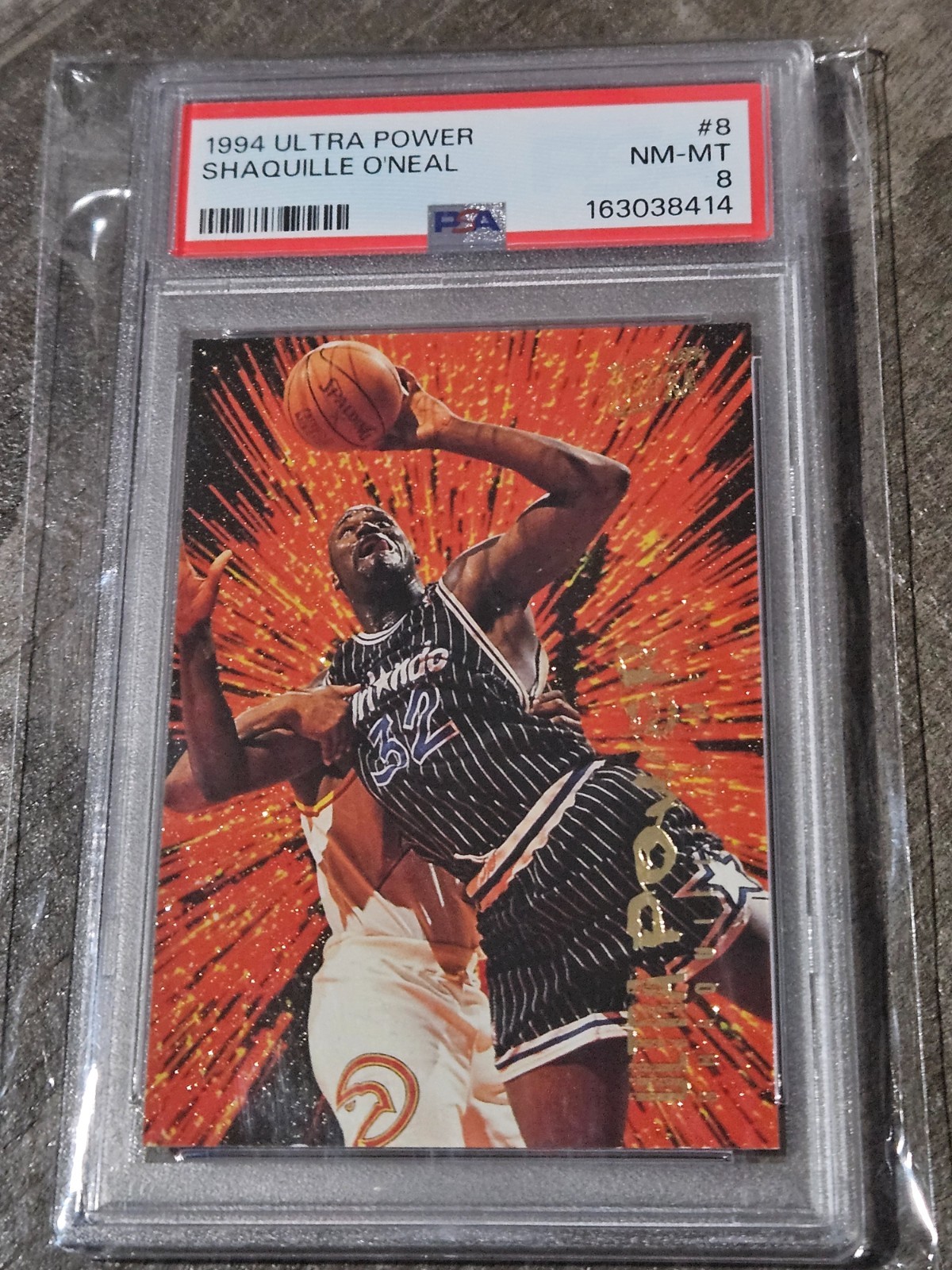 1994-95 Fleer Ultra - Ultra Power Shaquille O\'Neal #8📈📈📈💥💥💥