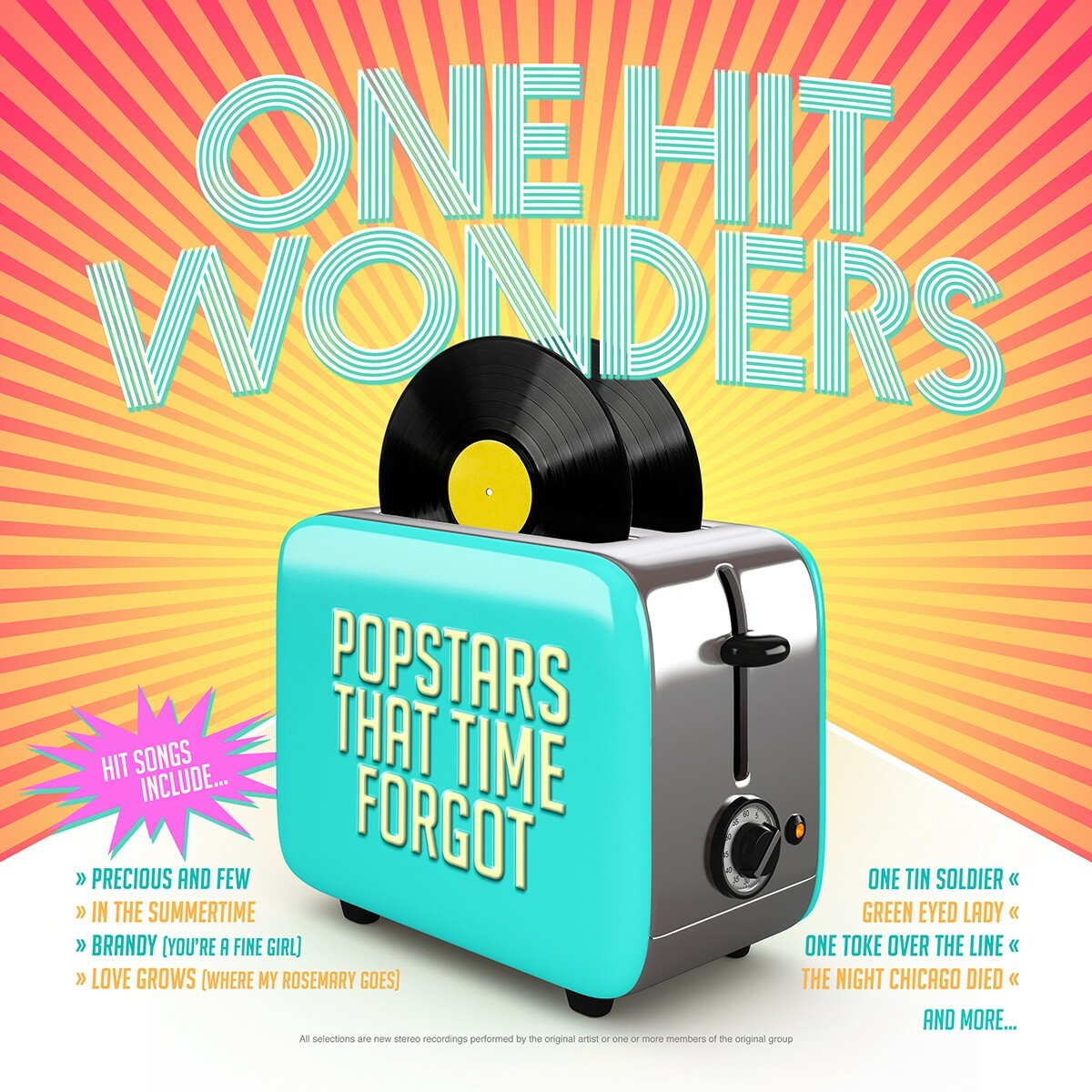  Special Limited Edition :: One Hit Wonders :: Popstars That Time Forgot Vinyl 
