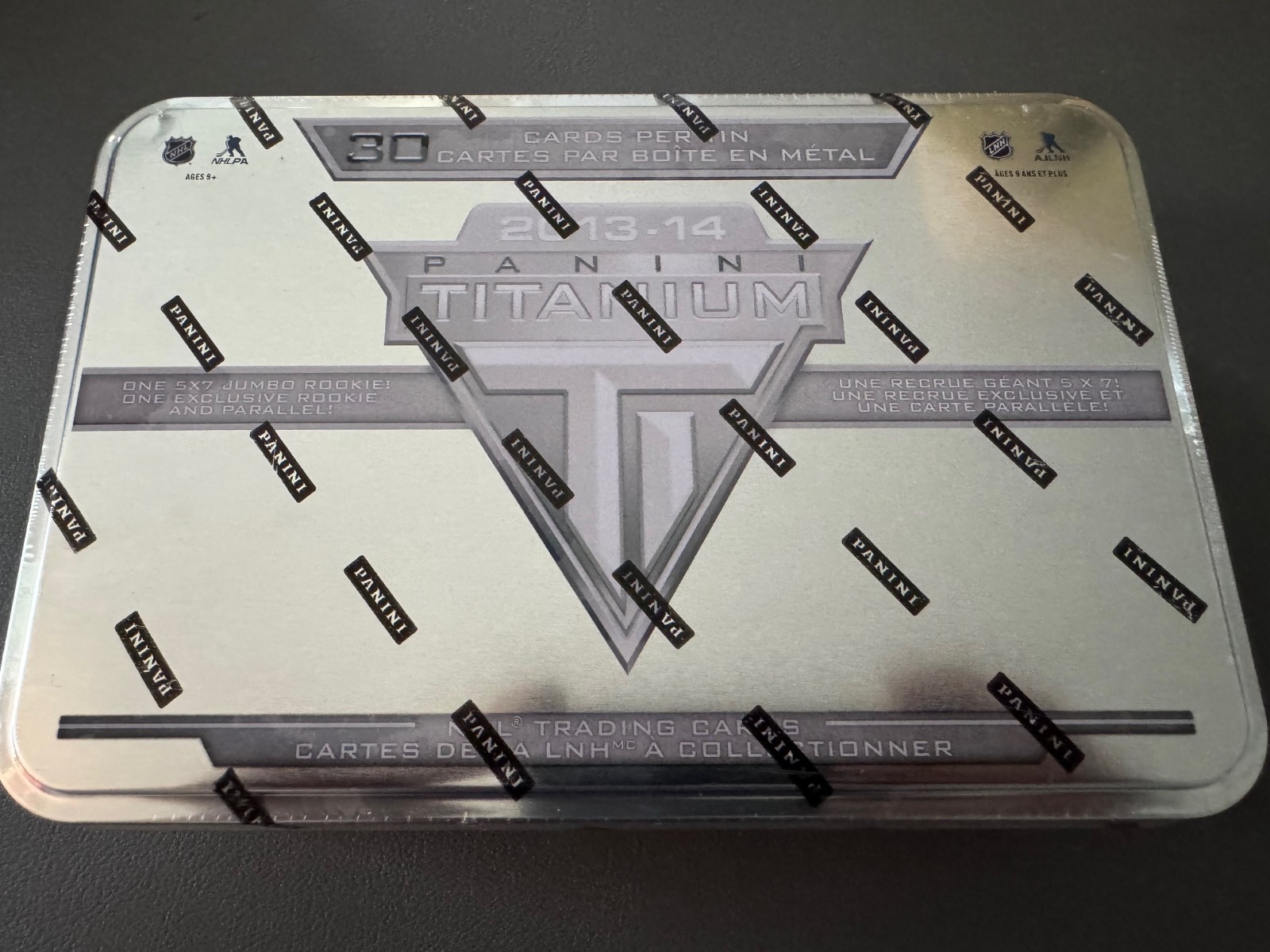 2013-14 Panini Titanium Hockey Factory Sealed Tin (MacKinnon, Hertl, Barkov RC)