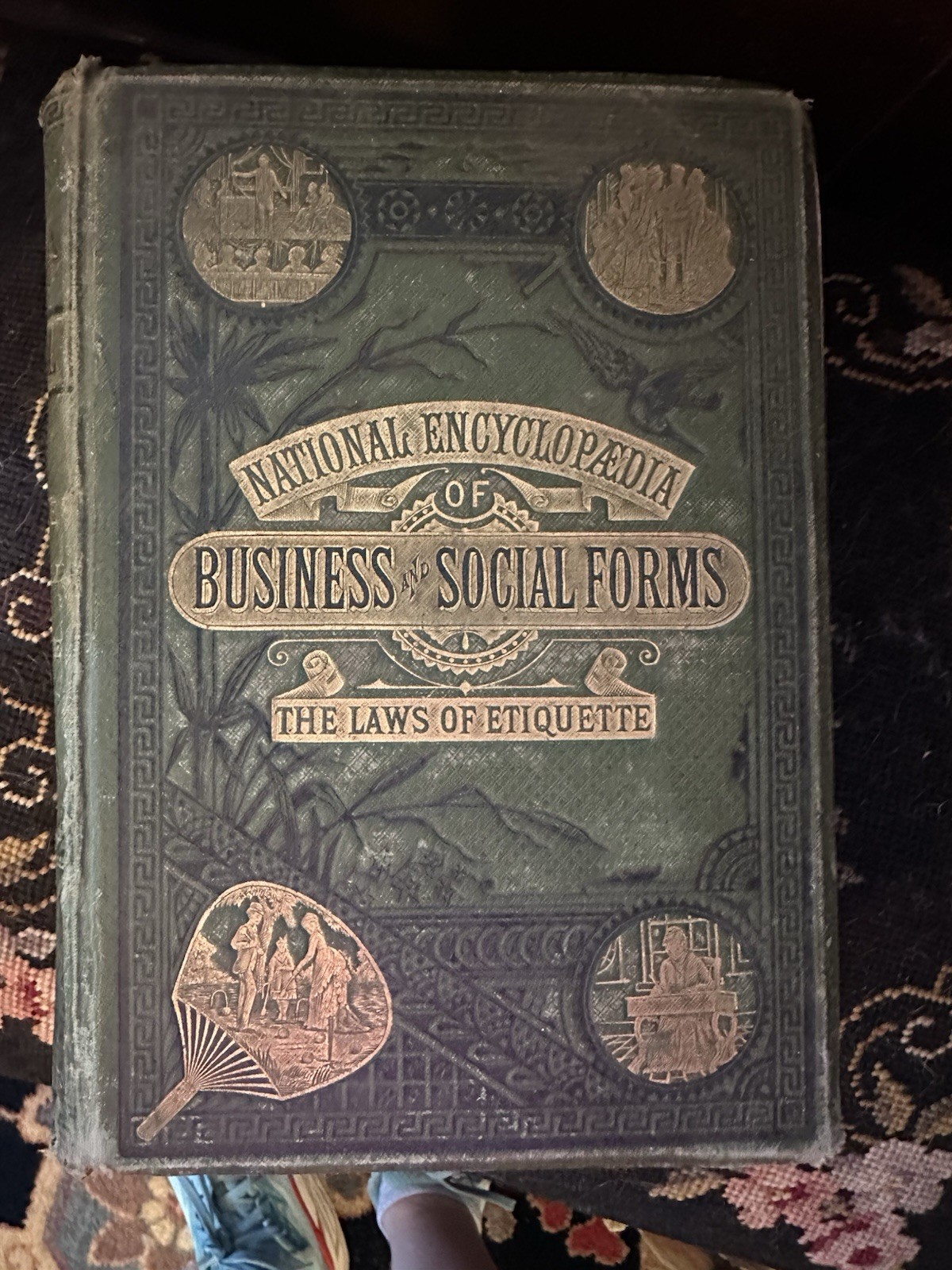 National Encyclopedia of social norms 1870s Original Antique Book Totally Entact National Encyclopedia of social norms 1870s Original Antique Book Totally Entact