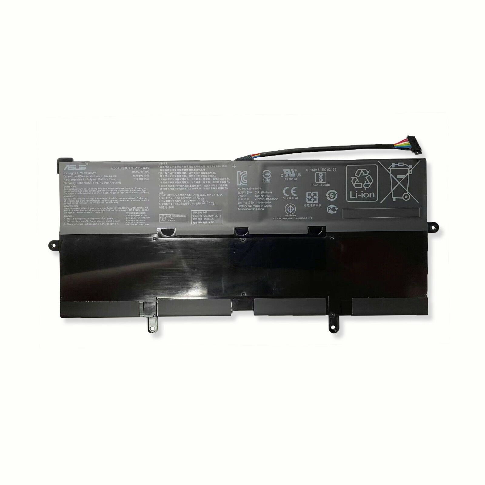 Genuine Laptop Battery C21N1613 For ASUS Chromebook Flip C302CA-1A C302C C302SA