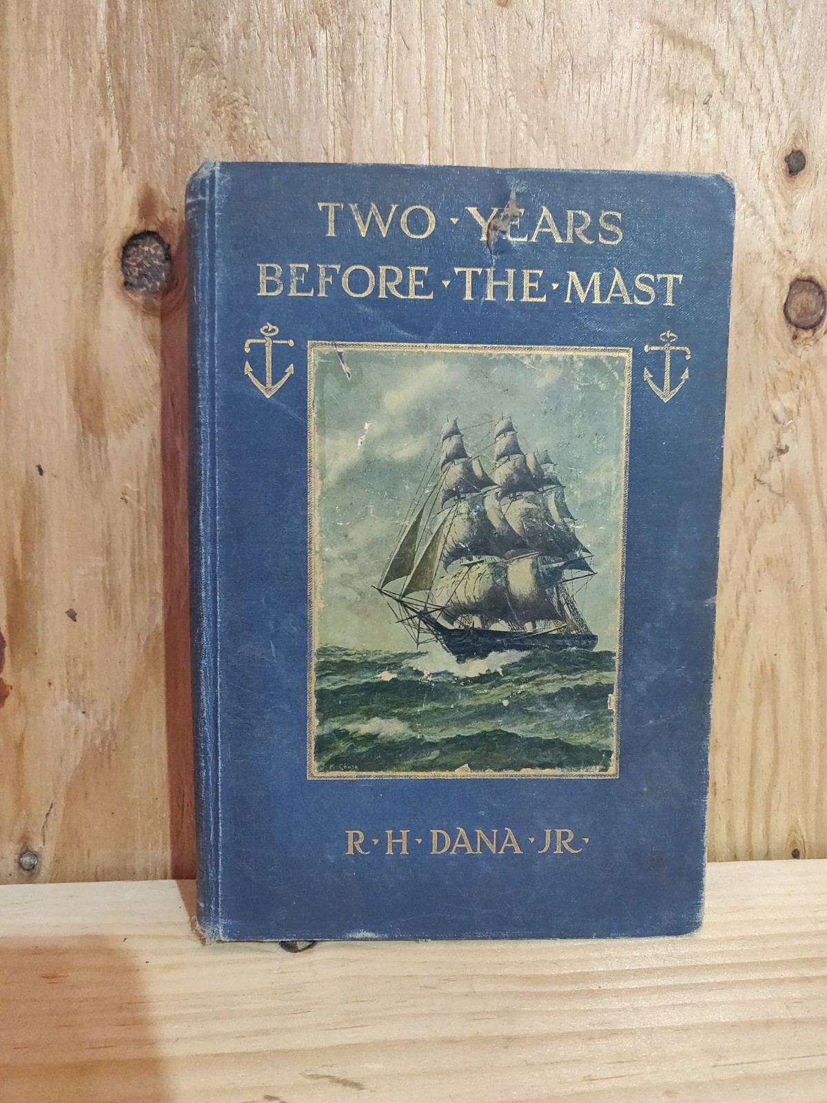 Two Years Before The Mast R.H. Dana Jr Antique Hardcover Nautical Sea Book Two Years Before The Mast R.H. Dana Jr Antique Hardcover Nautical Sea Book