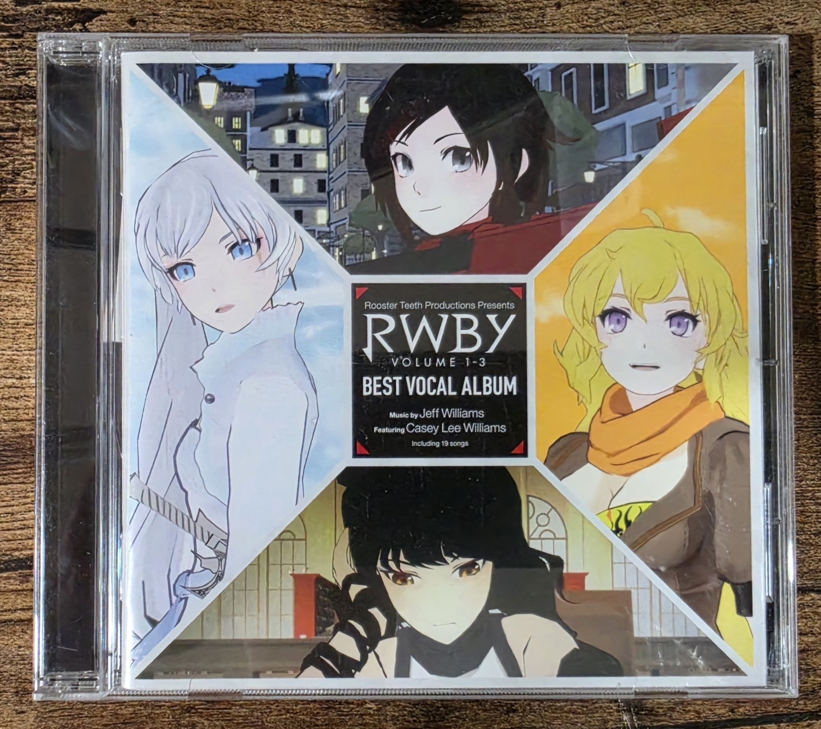 RWBY Volume 1-3 Best Vocal Album Japan CD 