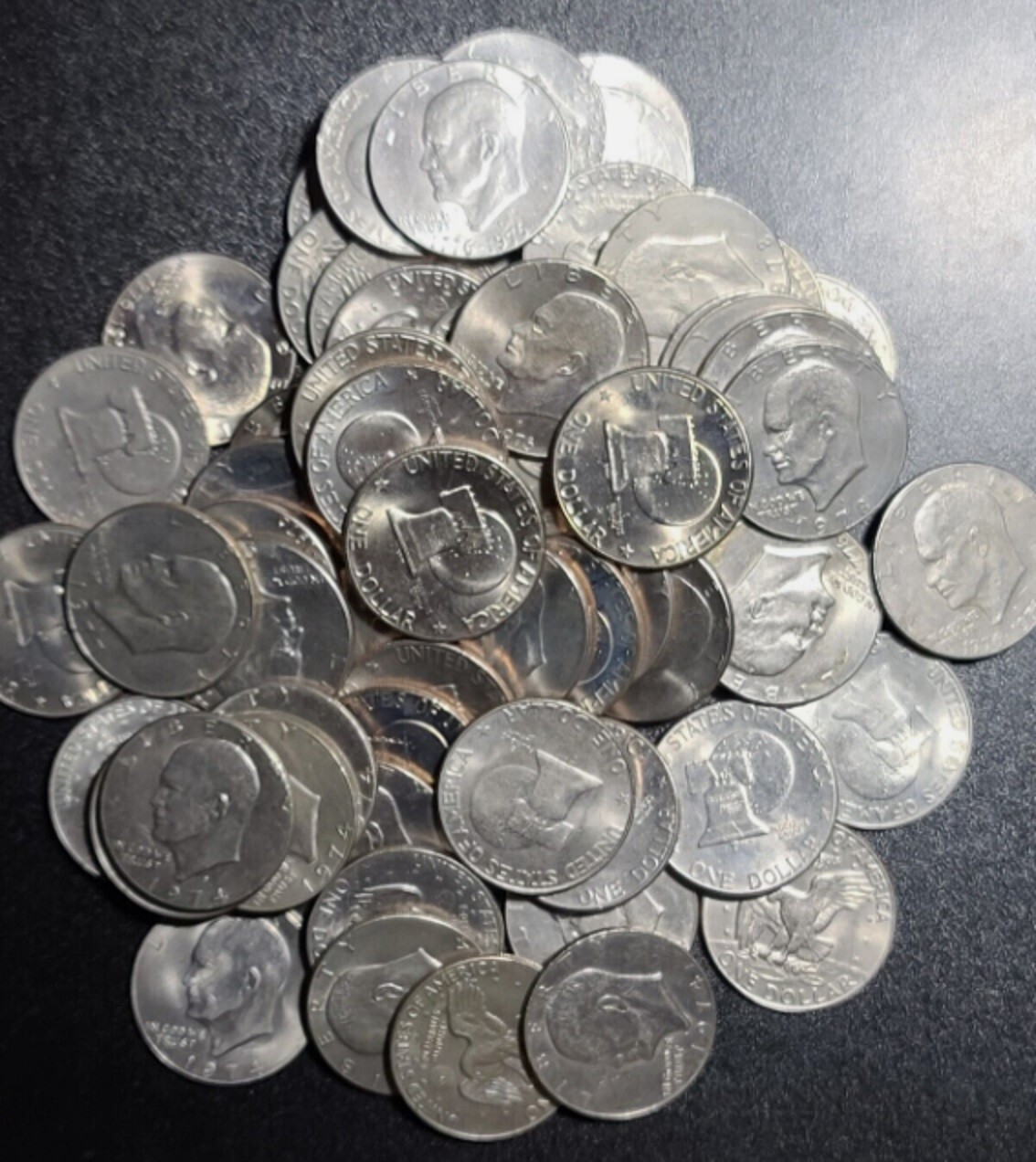 ☆1 Coin from Lot☆ 1971-1978 Eisenhower LAST OF THE  LARGE DOLLAR $1 COIN