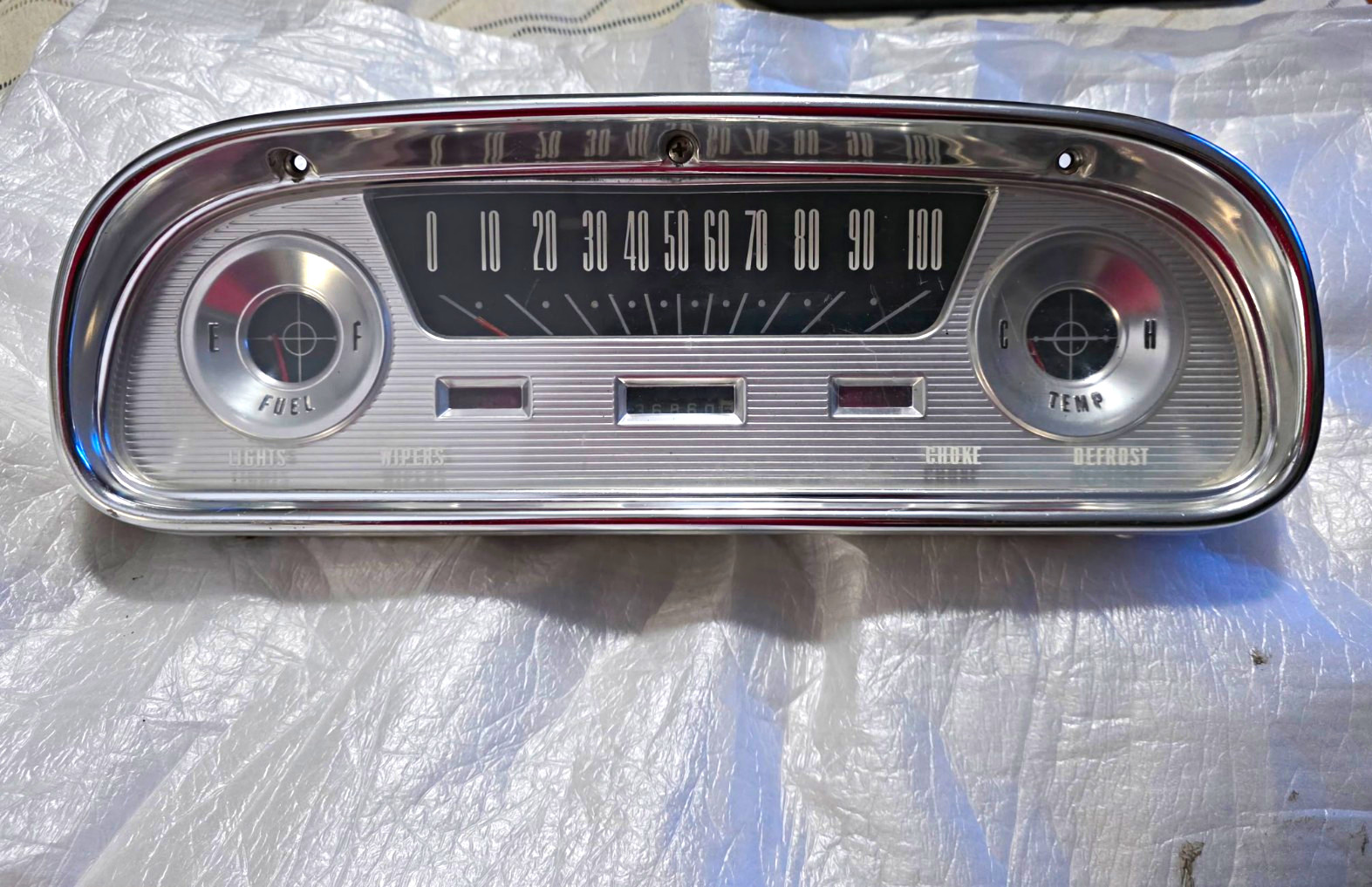 1960, 1961, 1963 Ford Futura, Ranchero, Falcon OEM Instrument Cluster