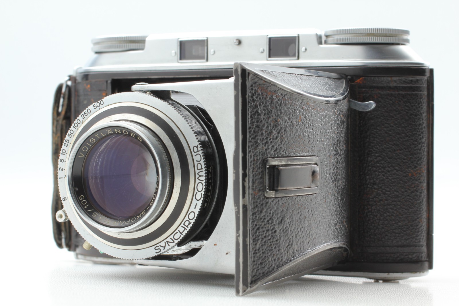CLA\'d [EXC+5] Voigtlander BESSA II Color Skopar 105mm 6x9 Film Camera From JAPAN