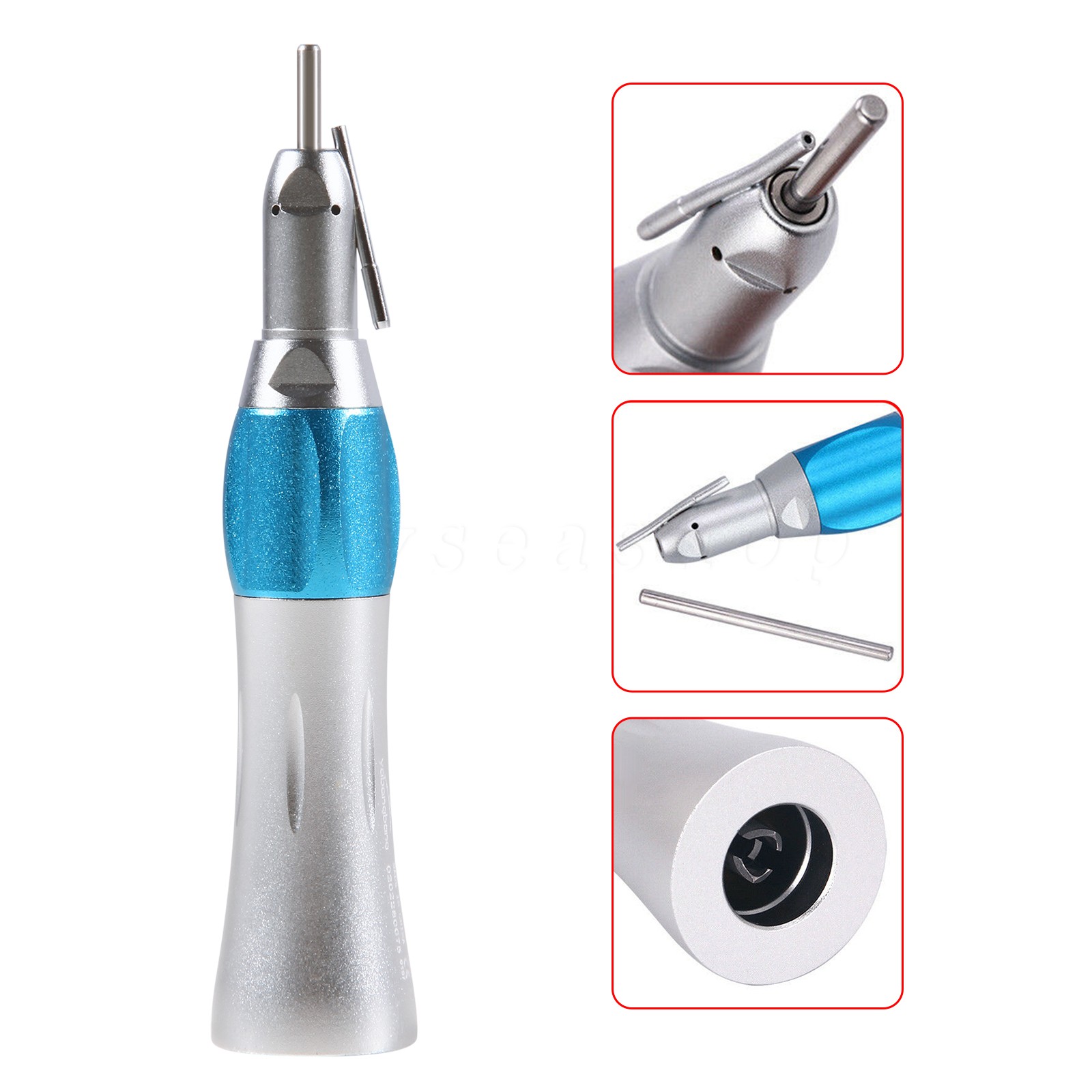 1/5/10Pcs Dental Surgical Straight Handpiece 1:1 With External irrigation Pipe