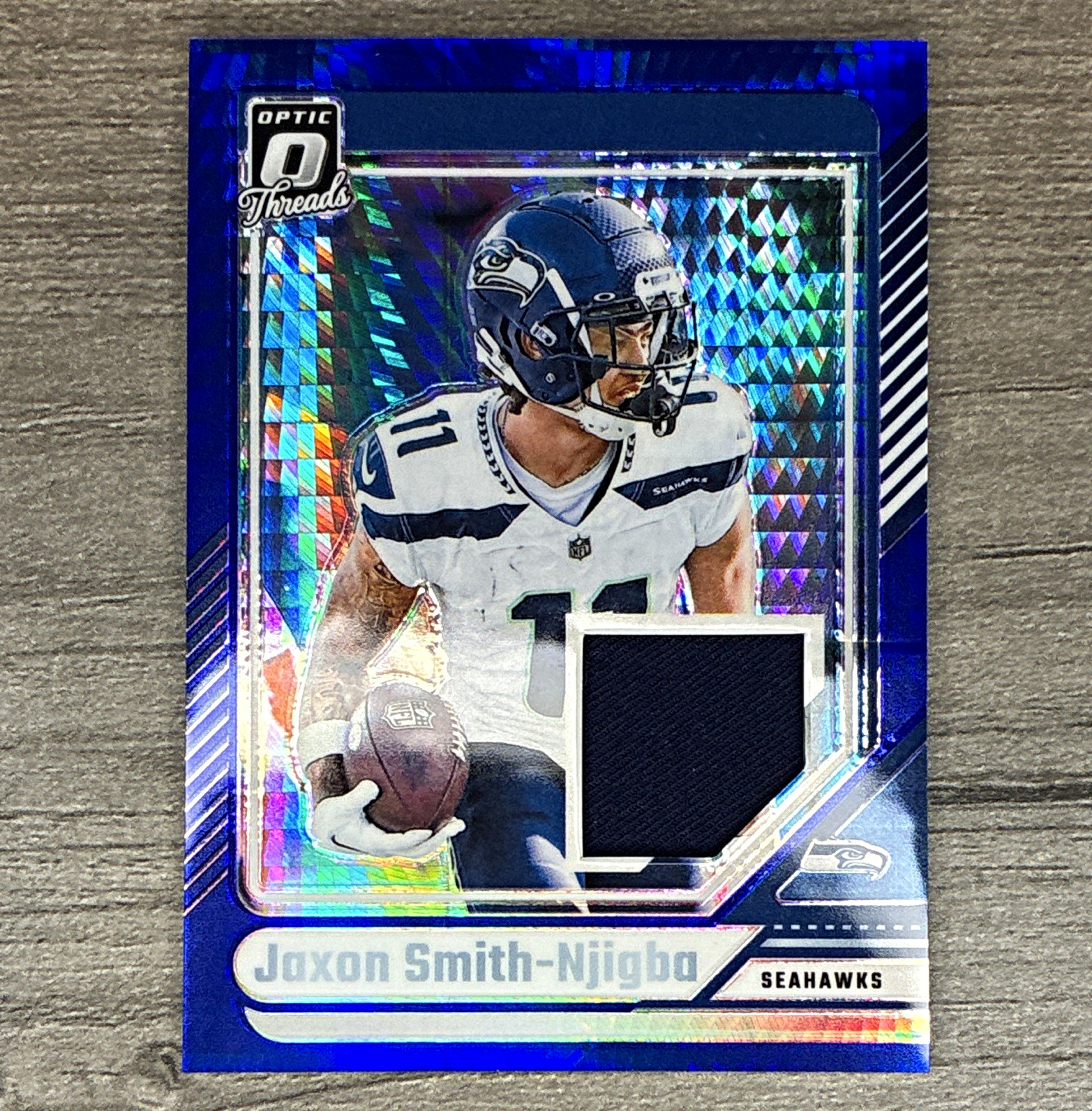 Panini Donruss Optic 2024 Jaxon Smith-Njigba Seahawks #DTB-JSN MEM Blue