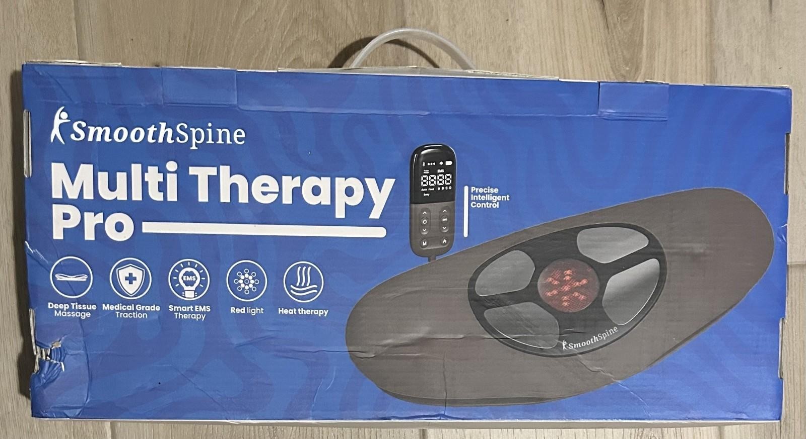 SmoothSpine™ Multi Therapy Pro 5-in-1 Back and Body Pain Relief System SmoothSpine™ Multi Therapy Pro 5-in-1 Back and Body Pain Relief System