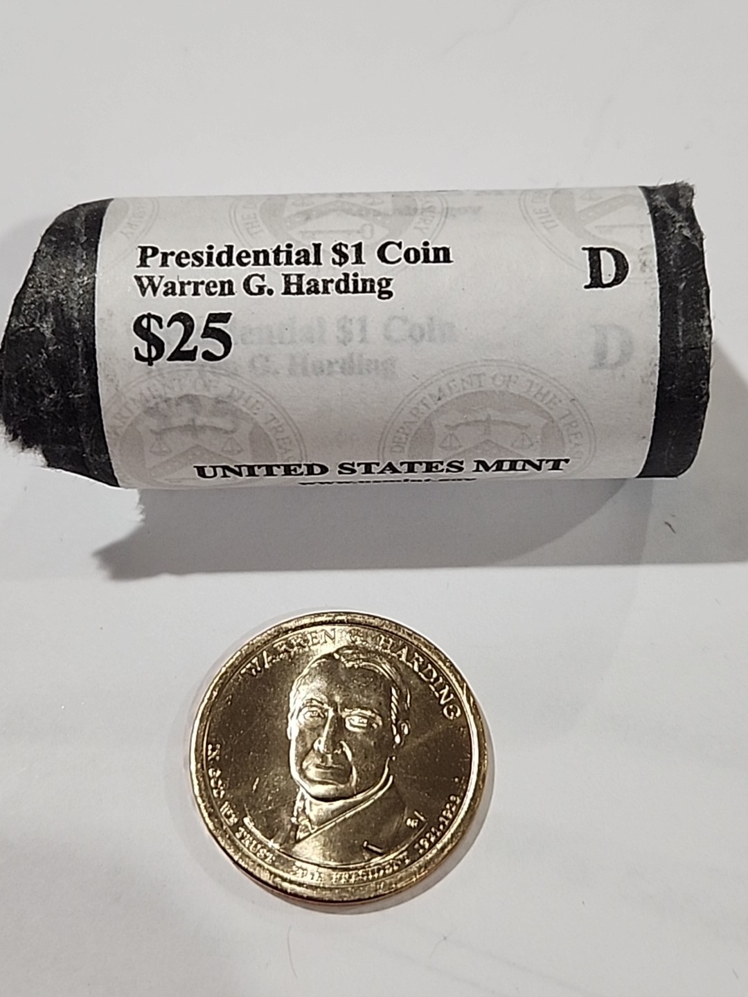 2014-D Warren G. Harding Presidential Dollar \ 2014-D Warren G. Harding Presidential Dollar \