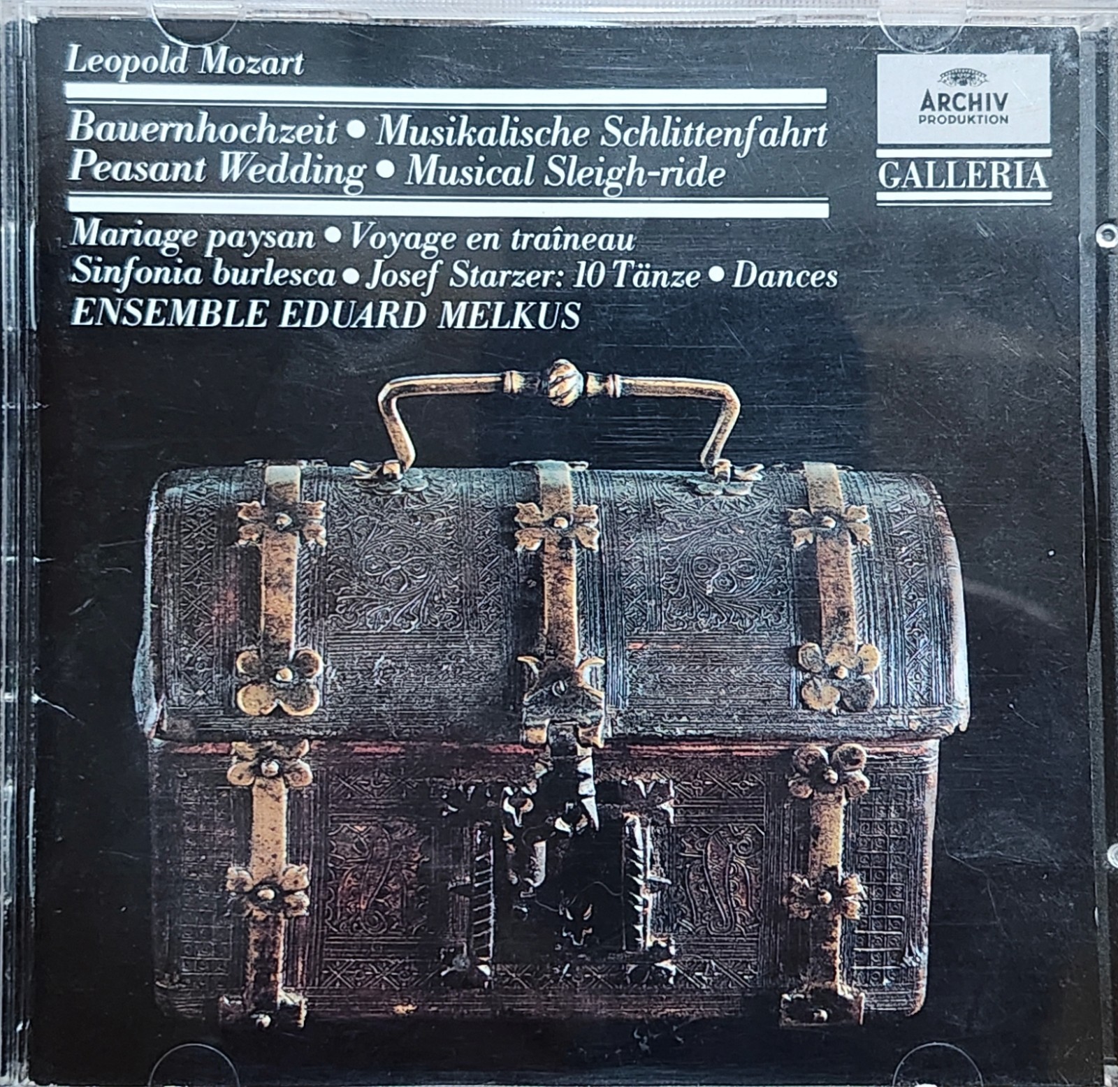 Leopold Mozart - Bauernhochzeit/Musikalische/Burlesca Ensemble Eduard Melkus CD