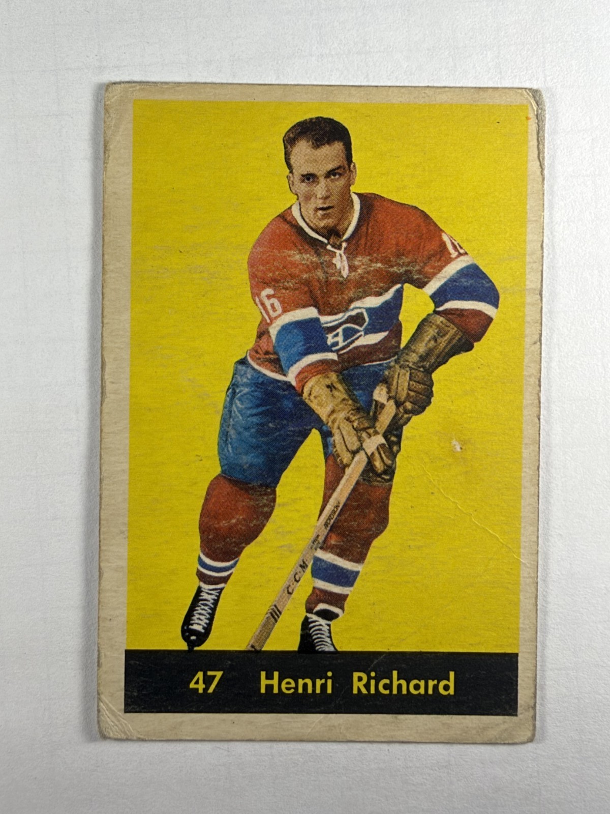Henri Richard 1960-61 Parkhurst 47 Henri Richard 1960-61 Parkhurst 47