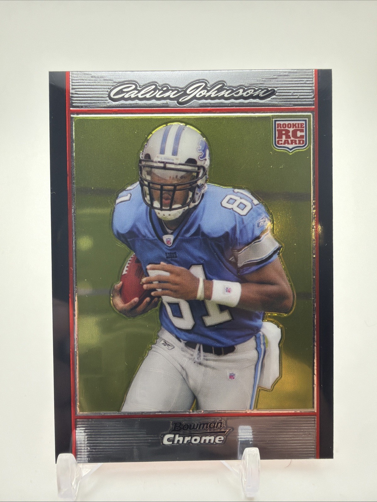 2007 Bowman Chrome - Calvin Johnson #BC75 (RC)