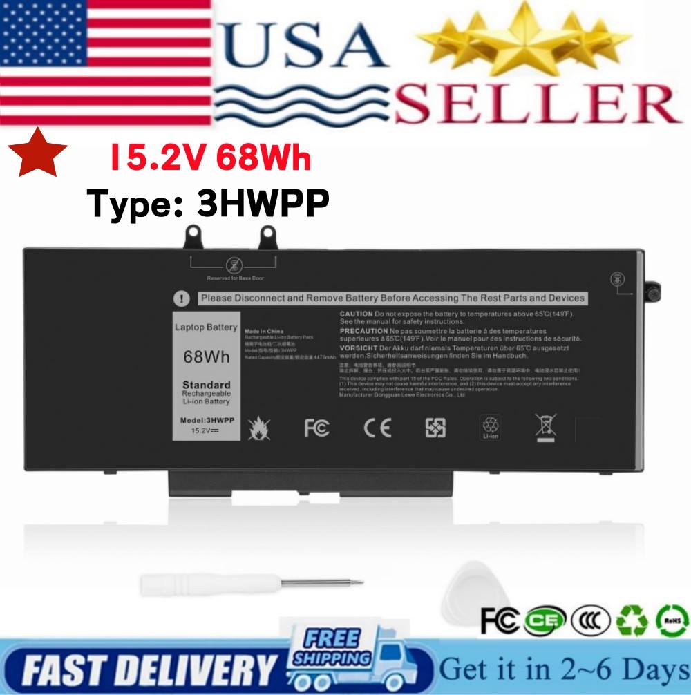 ✅LOT 10x 3HWPP Battery For Dell Latitude 5501 5401 5511 5510 5411 Precision 3541