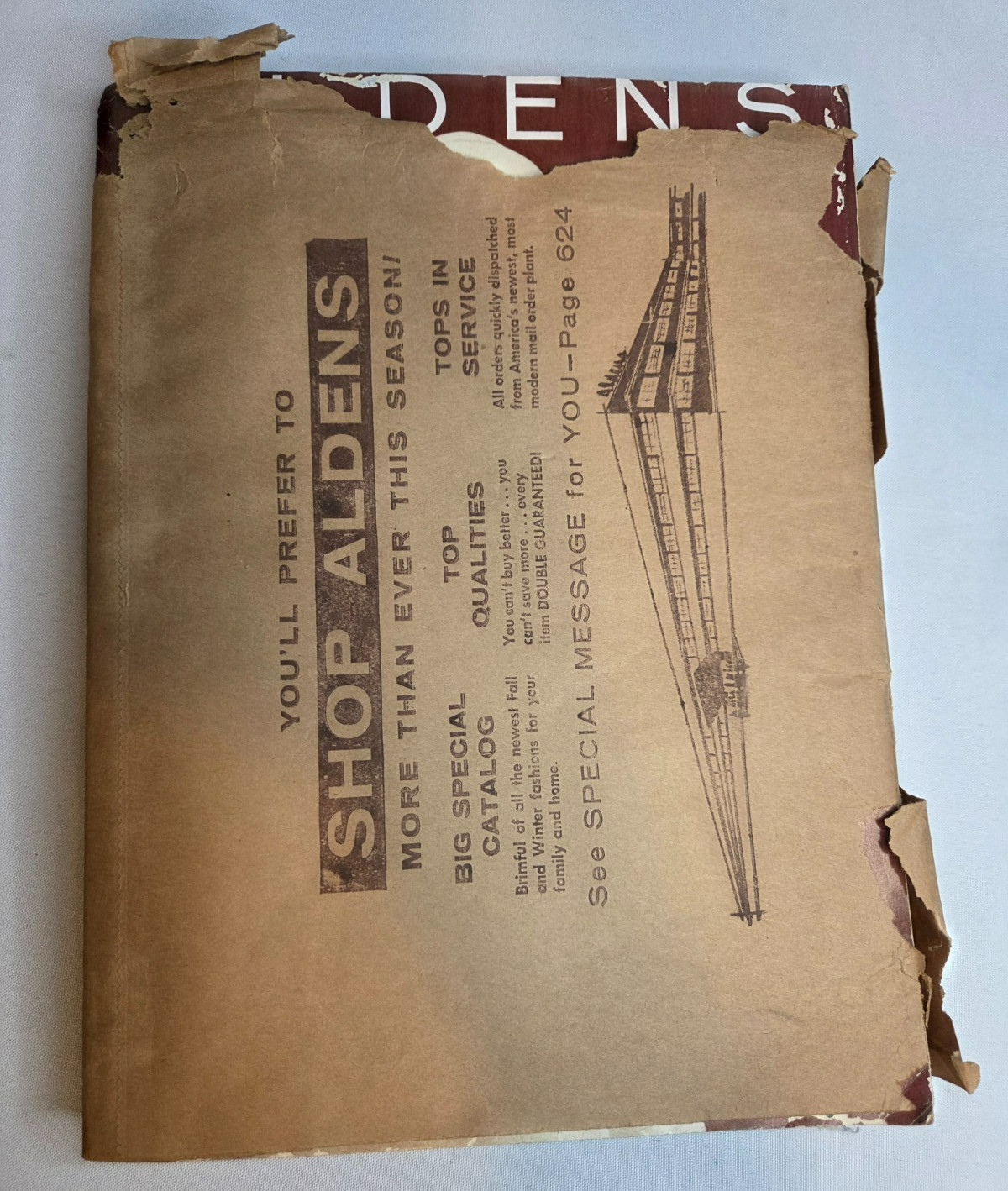Vintage 1957-1958 Aldens Spring Catalog NEW READ