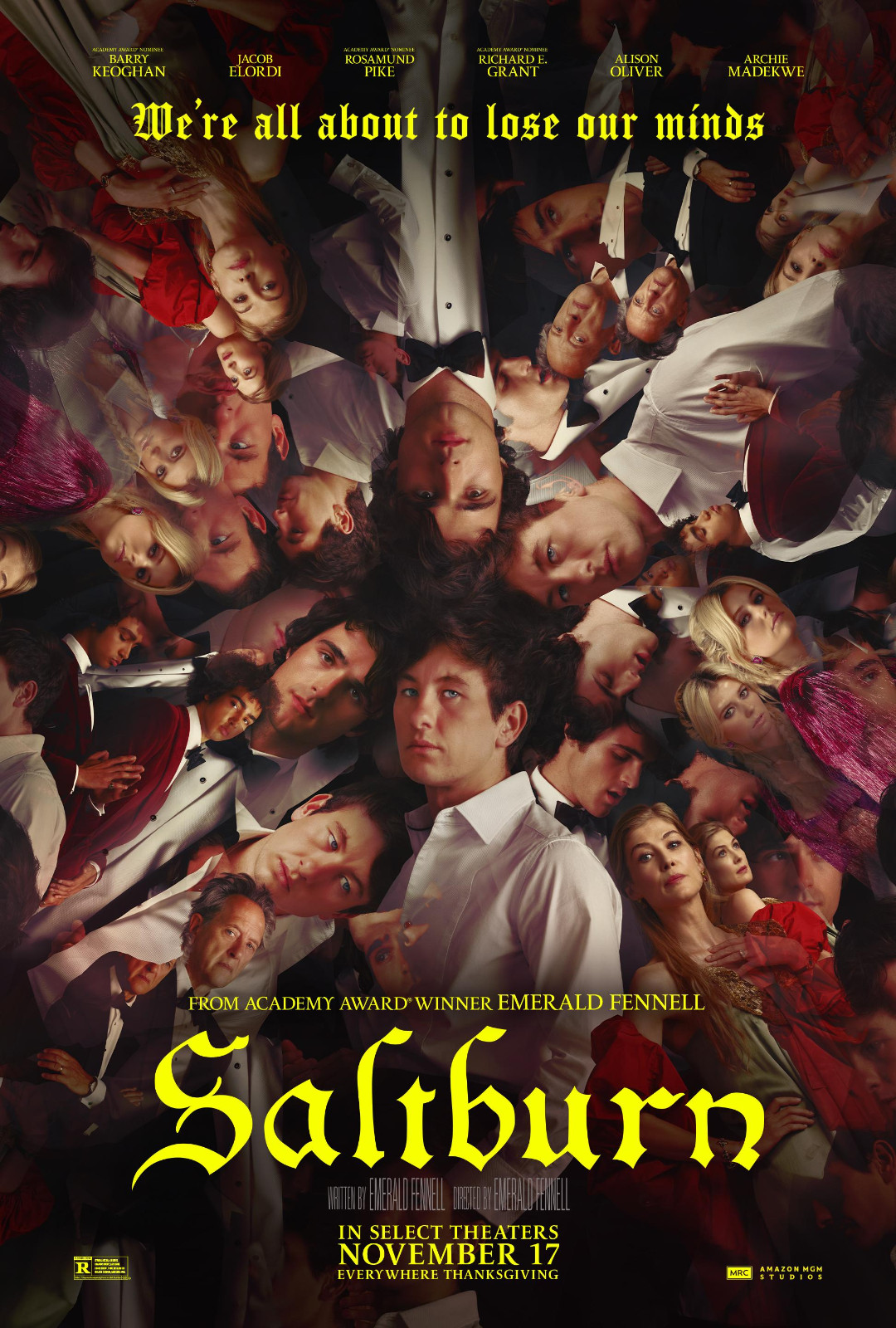 saltburn 2023 ( DVD ) region free with box