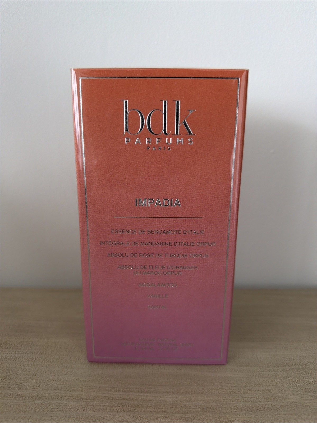 BDK Parfums IMPADIA 3.4 fl oz / 100ml EDP New in Box 100% Authentic BDK Parfums IMPADIA 3.4 fl oz / 100ml EDP New in Box 100% Authentic