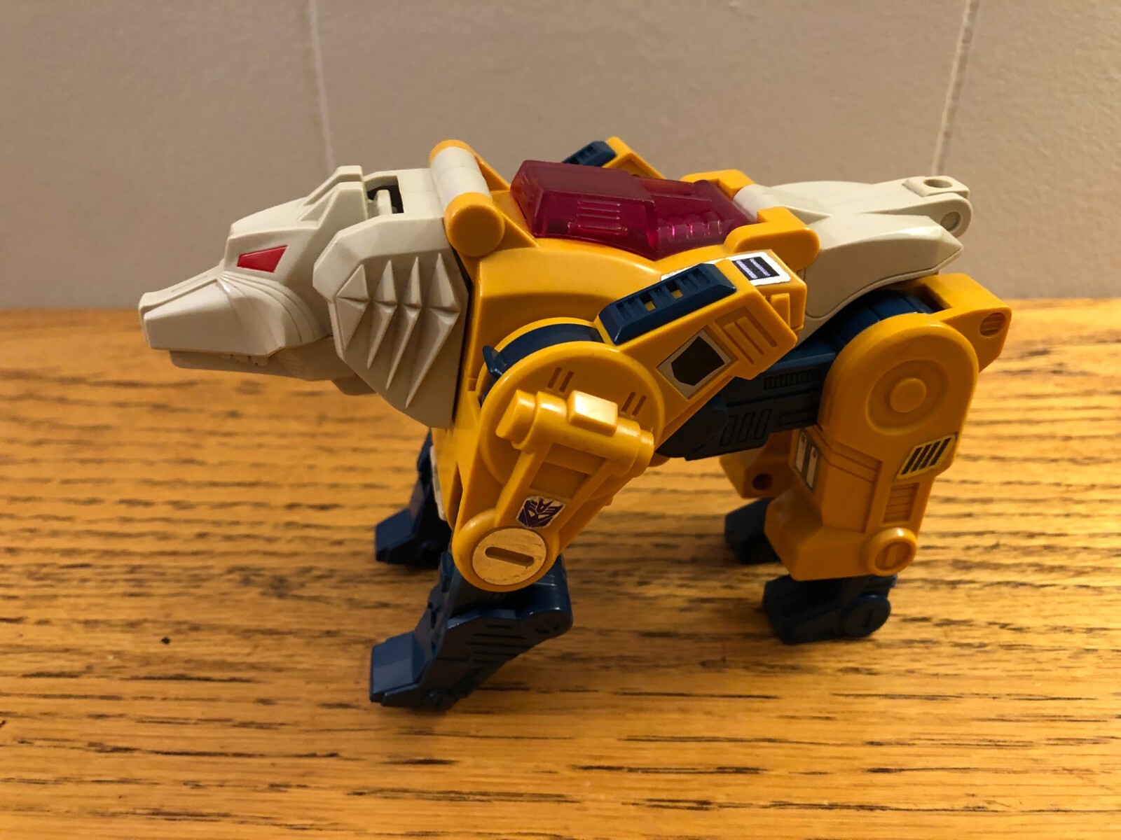 Takara Hasbro Transformers Plastic Headmasters Weirdwolf Decepticon Vintage