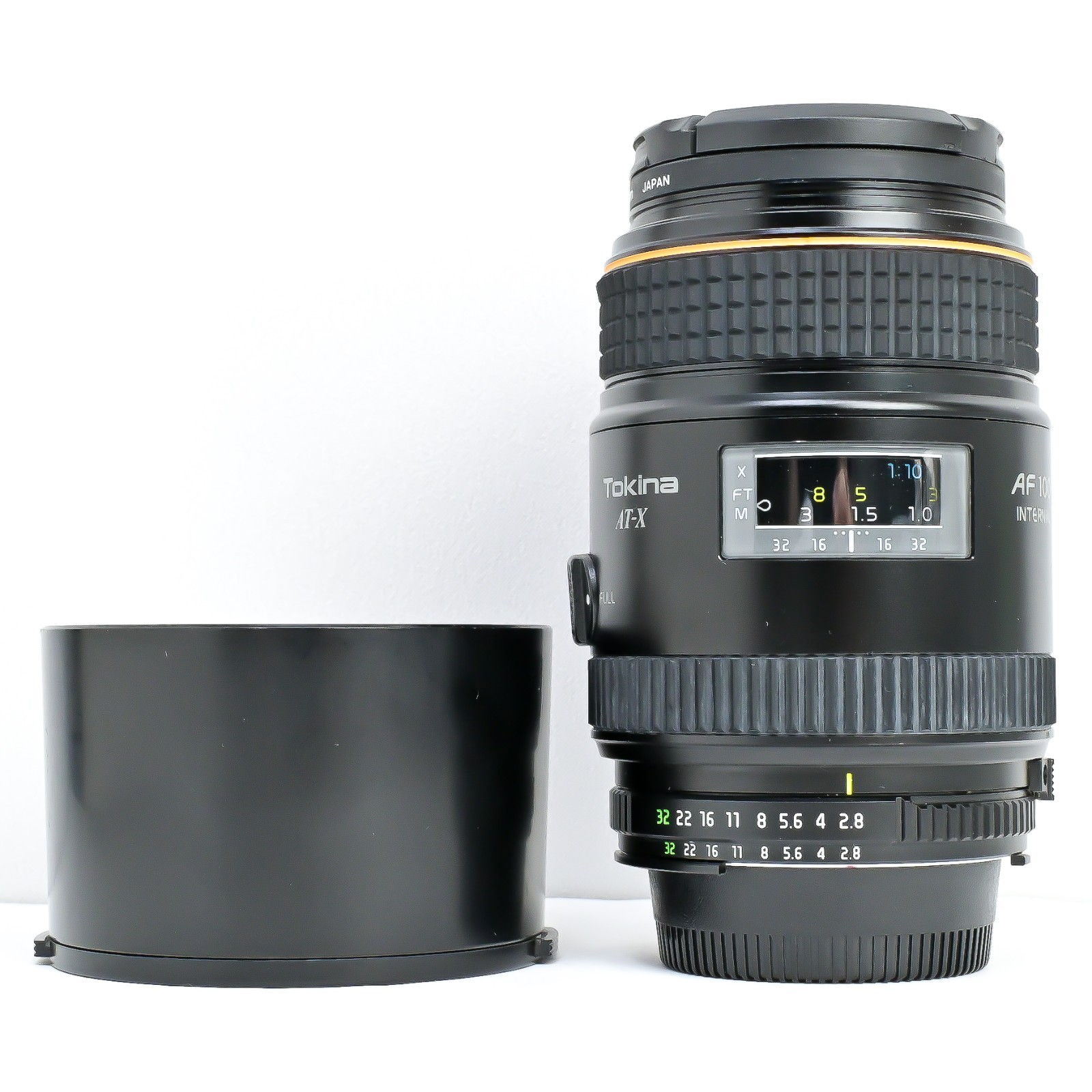 Near Mint Tokina AT-X AF 100mm f/2.8 Macro IF Lens for Nikon F from Japan 3429