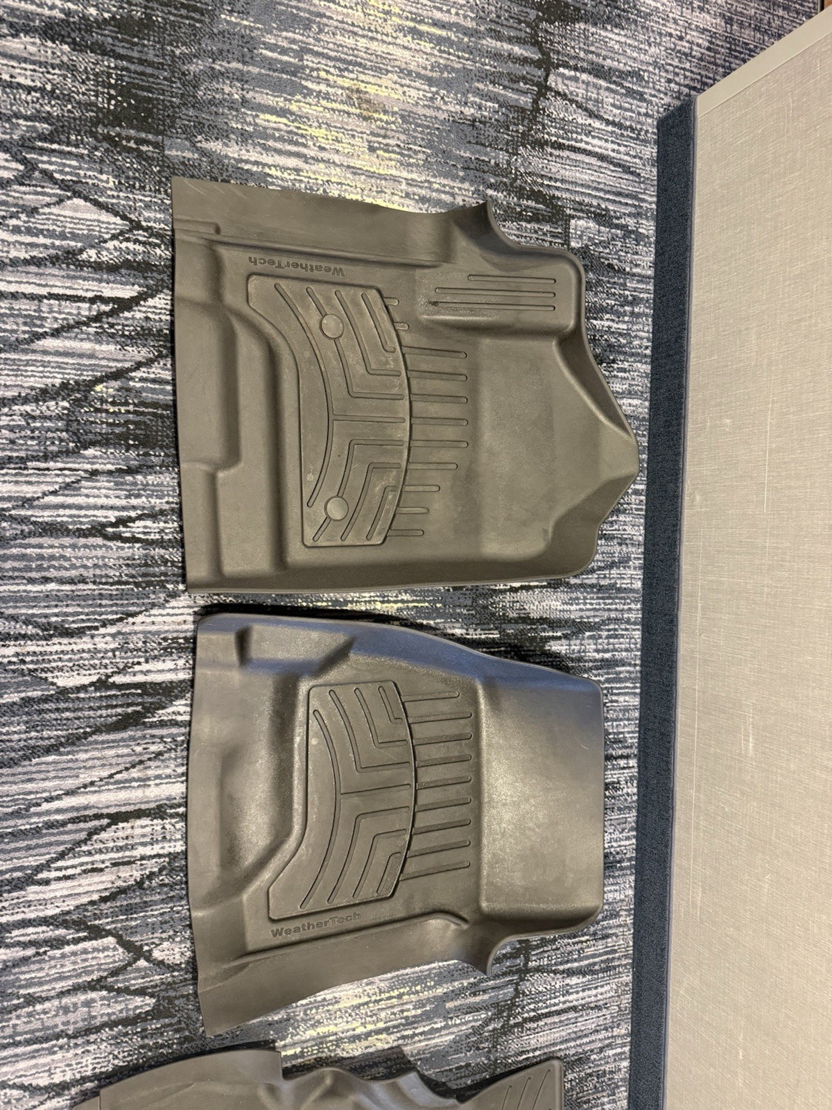 WeatherTech FloorLiner 2015-2020 Cadillac Escalade - Complete 4 Piece Set Black