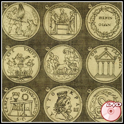 NUMISMATICS - Very Rare old books 16th-18th century - Coins - History - 3 DVD\'s