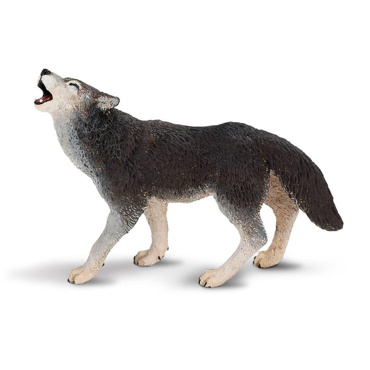 Gray Wolf North American Wildlife Figure Safari Ltd NEW Educational Kids