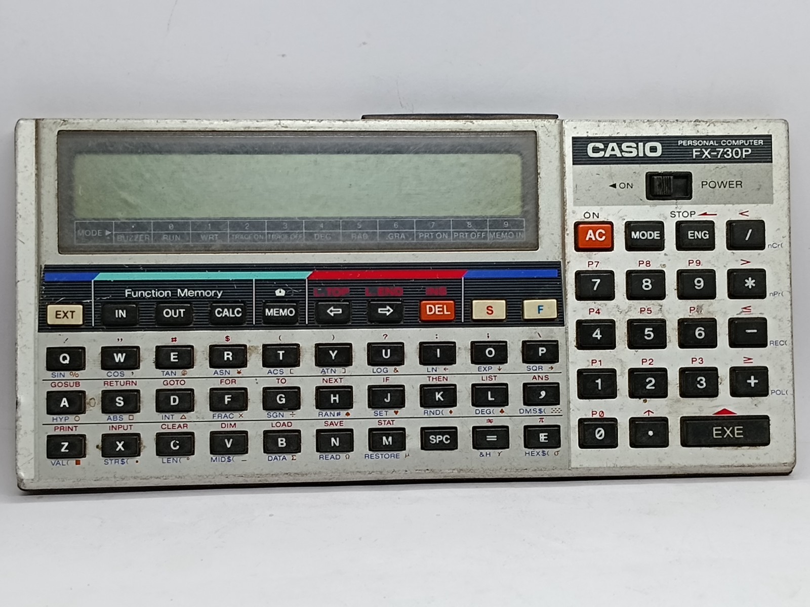 Casio FX 730 P Personal Computer For parts as is New