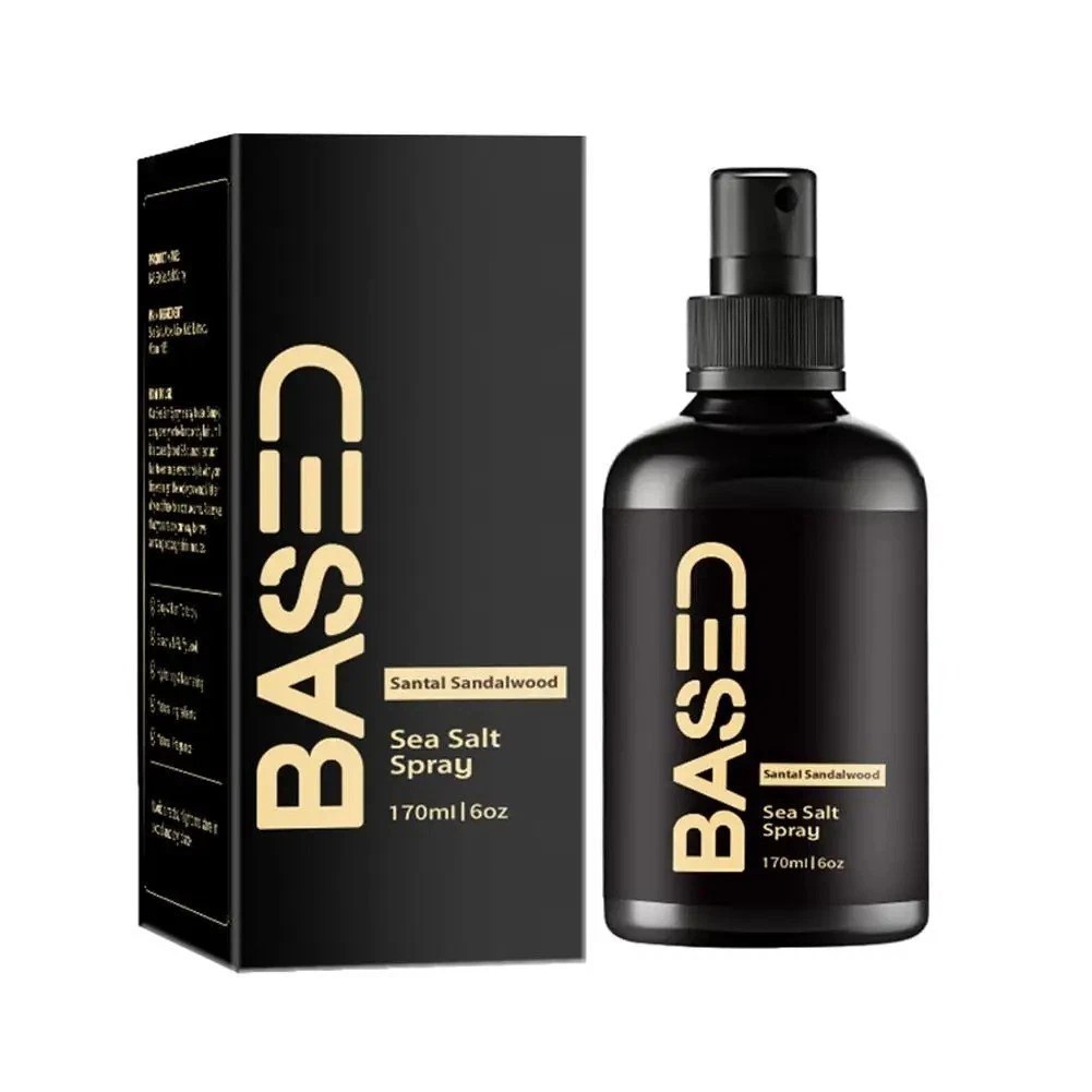 NEW Based on Sea Salt Spray For Natural Waves, Light Hold, Low Shine 170ml