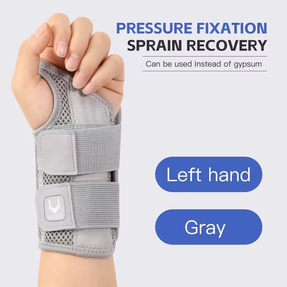 NEW Wrist Brace for Carpal Tunnel - Adjustable Night Support Brace with Splints