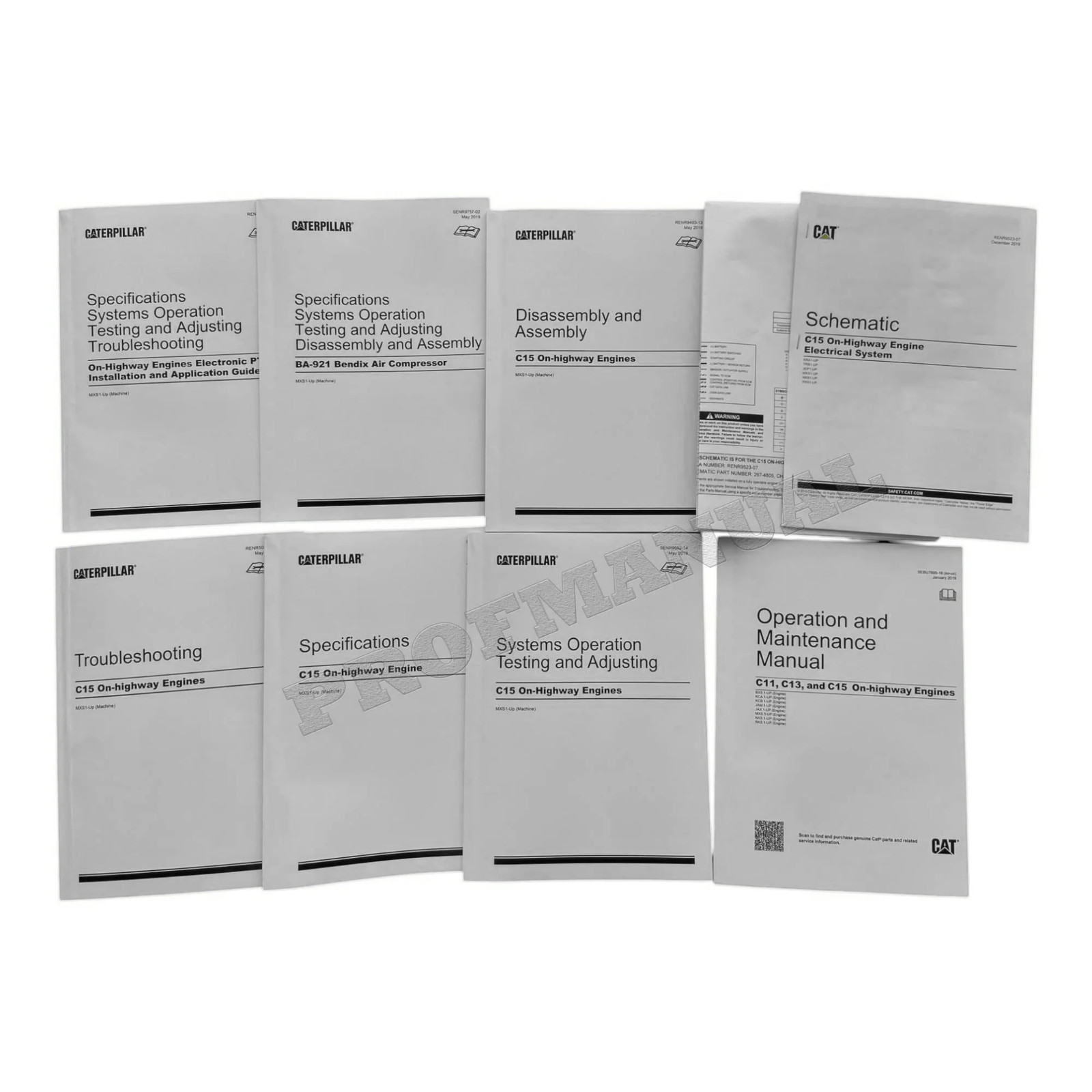 Caterpillar C15 ACERT Truck Engine Full Service Manual NXS MXS- *Send serial# Caterpillar C15 ACERT Truck Engine Full Service Manual NXS MXS- *Send serial#
