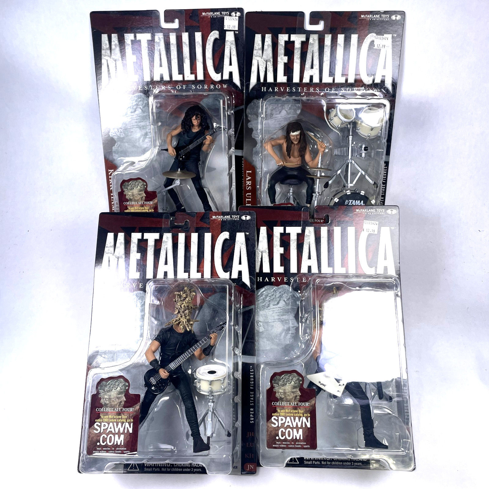 Metallica Harvester Of Sorrow Single Carded Figure Set Mcfarlane Toys NIB