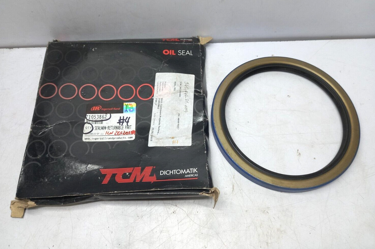TCM 57705TA-H-BX Carbon Steel Oil Seal Ingersoll Rand 71053862