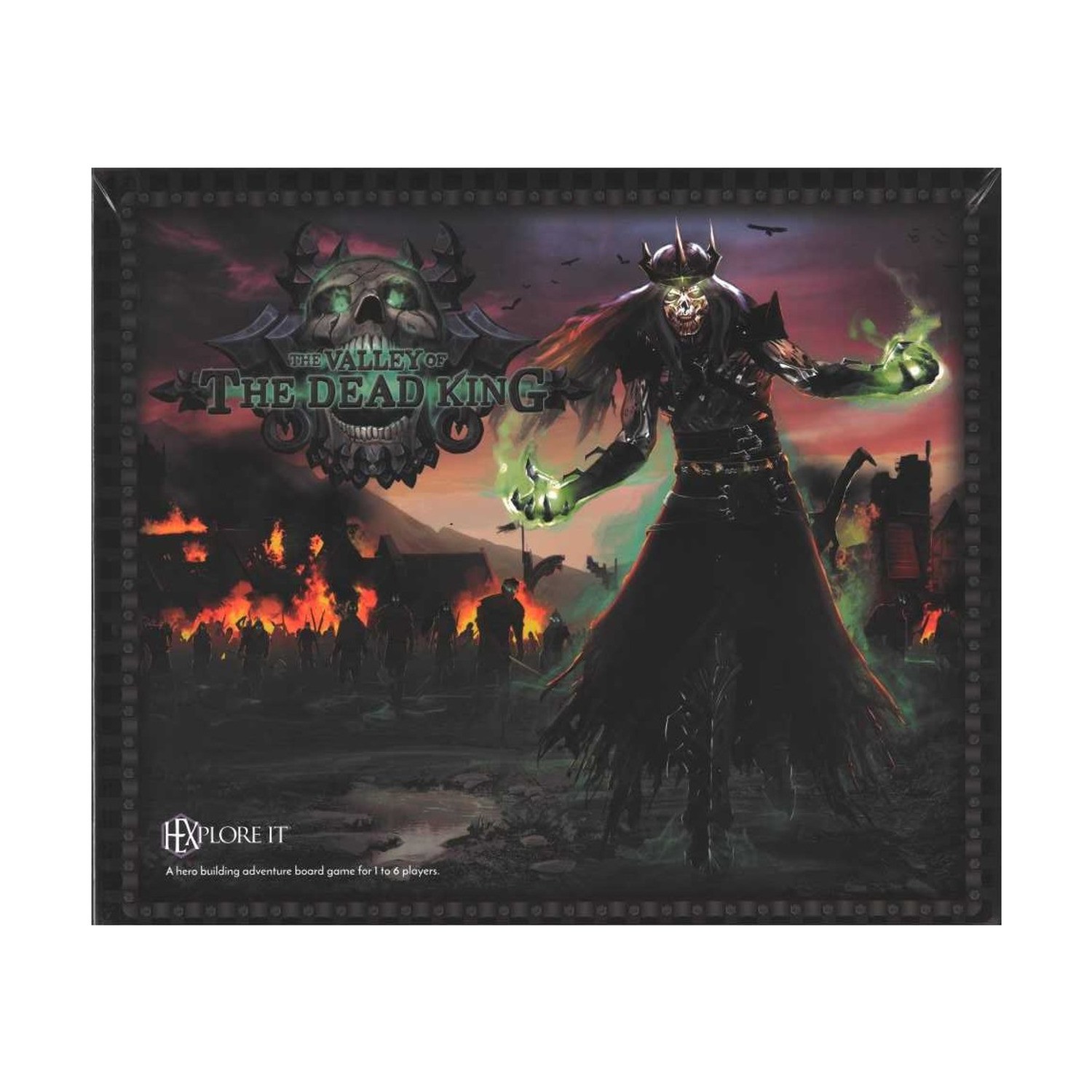 Mariucci J. Boardgame Valley of the Dead King (2nd Ed, 2020) Box Fair/NM Mariucci J. Boardgame Valley of the Dead King (2nd Ed, 2020) Box Fair/NM