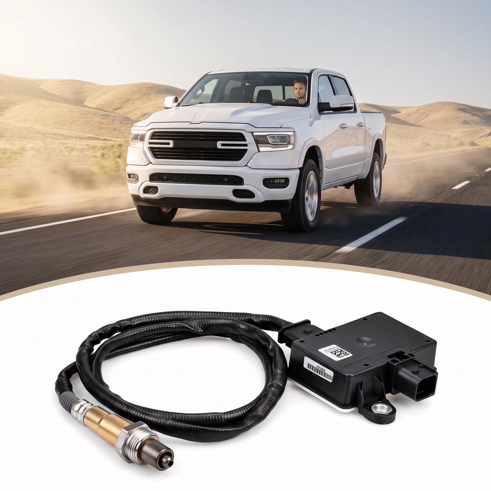 Diesel Particulate Matter Sensor for 2019-2024 Dodge Ram 3500 4500 5500 6.7L