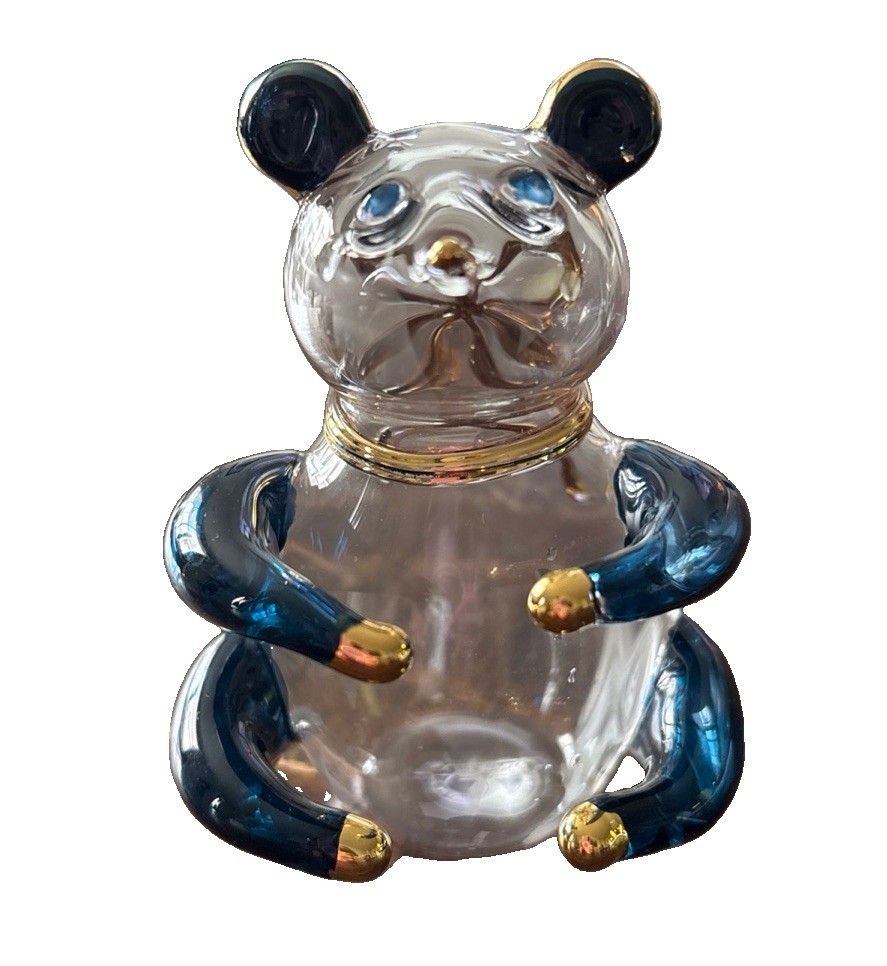 VTG-Soffieria Parise 3.5” Handmade in Italy Blown Glass Koala Bear-Marked